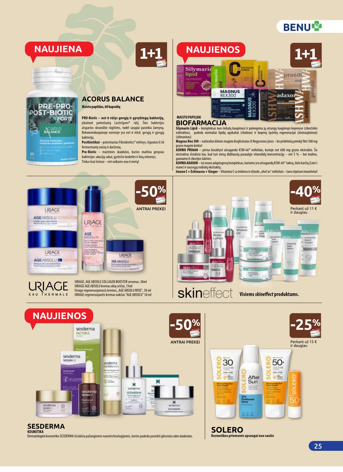 Benu - BENU mėnesio leidinys 25 puslapis