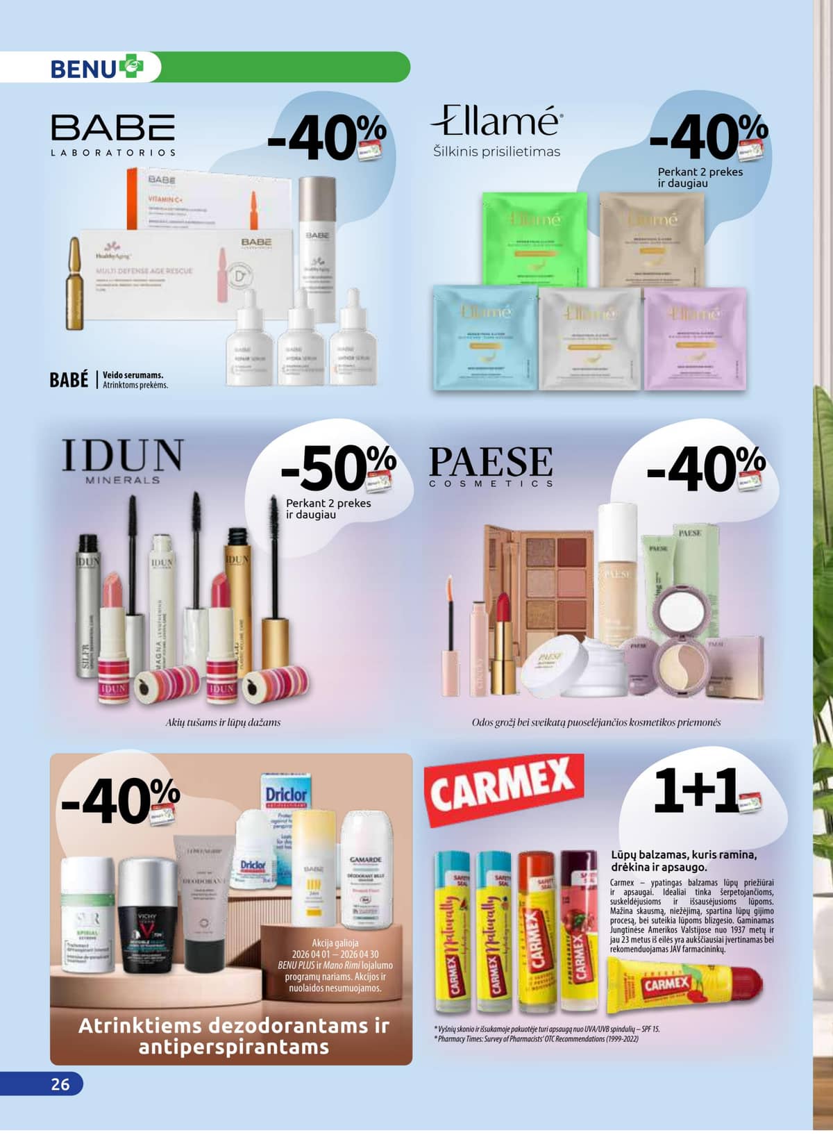 Benu - BENU mėnesio leidinys 26 puslapis