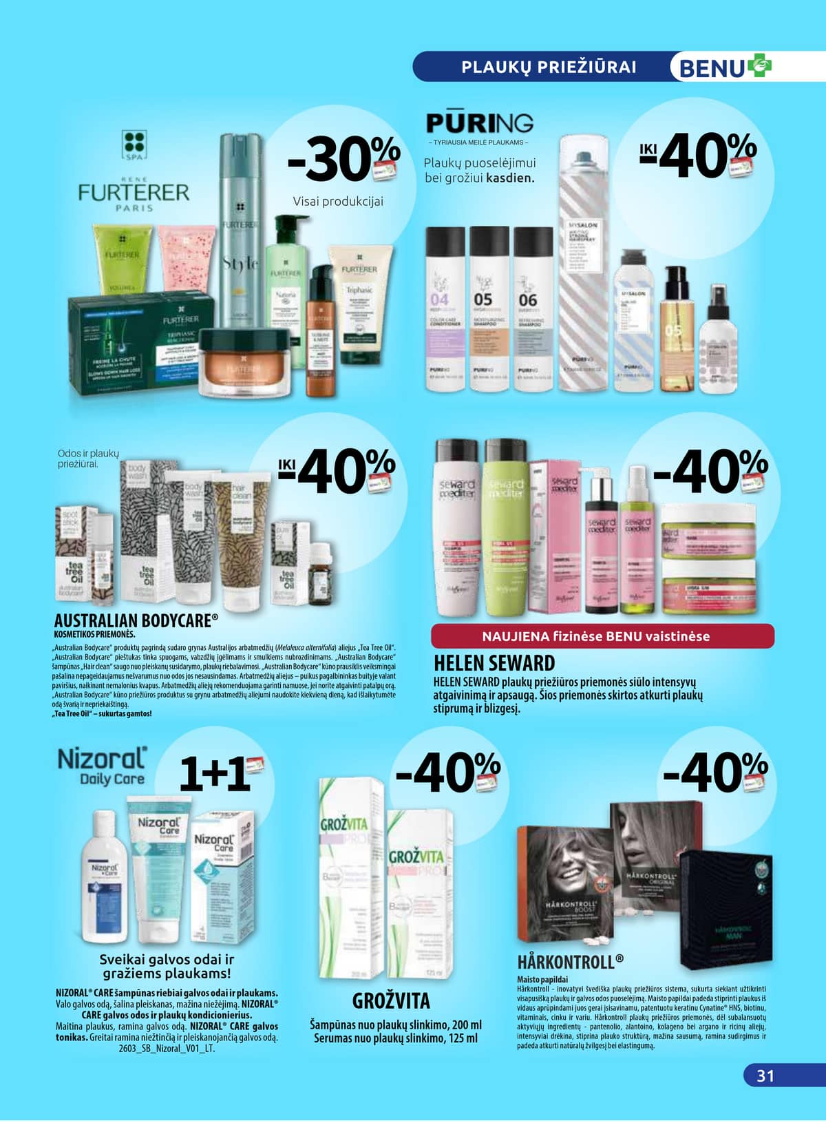 Benu - BENU mėnesio leidinys 31 puslapis