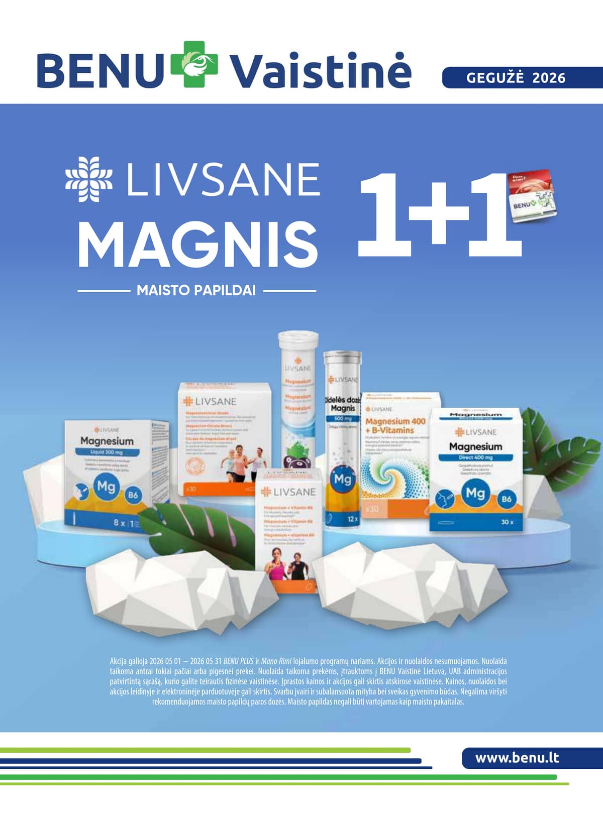 Benu - BENU mėnesio leidinys 1 puslapis