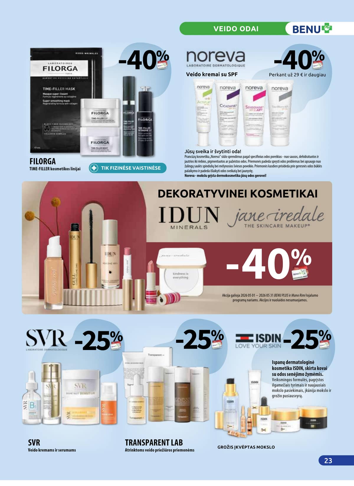 Benu - BENU mėnesio leidinys 23 puslapis