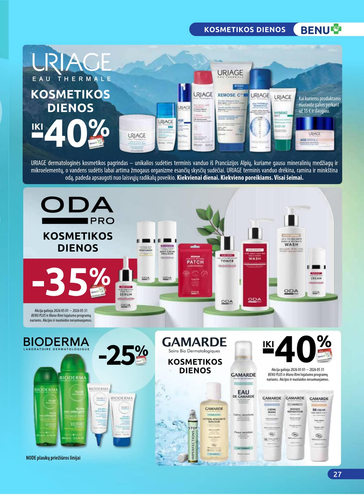 Benu - BENU mėnesio leidinys 27 puslapis