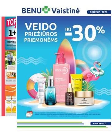 Benu - Benu vaistinė akcijų leidinys | 2026-06-01 - 2026-06-30 2026-06-01 – 2026-06-30