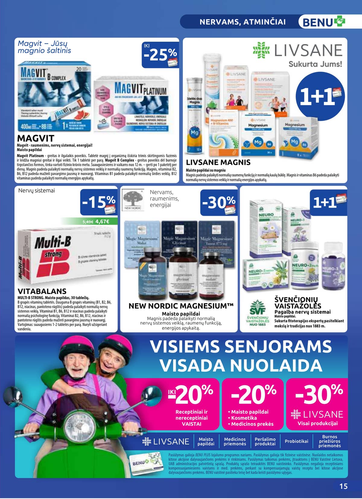 Benu - BENU mėnesio leidinys 15 puslapis