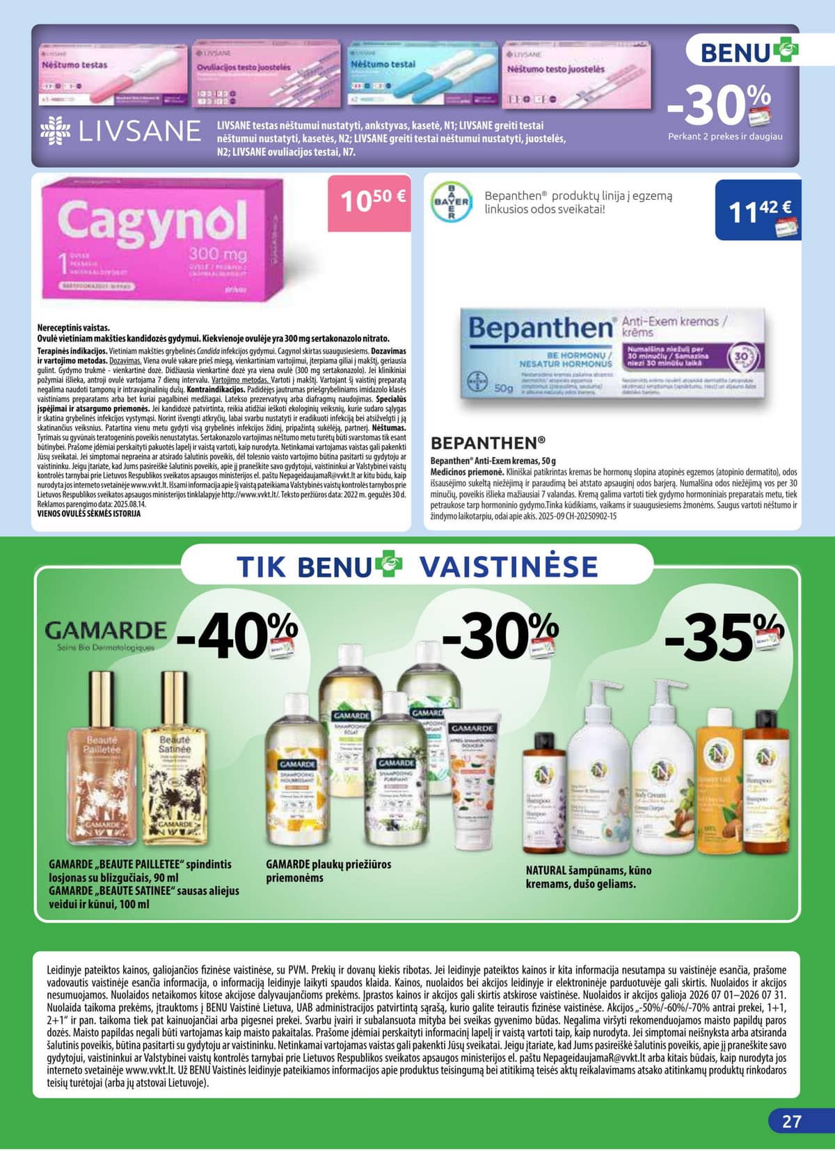 Benu - BENU mėnesio leidinys 27 puslapis