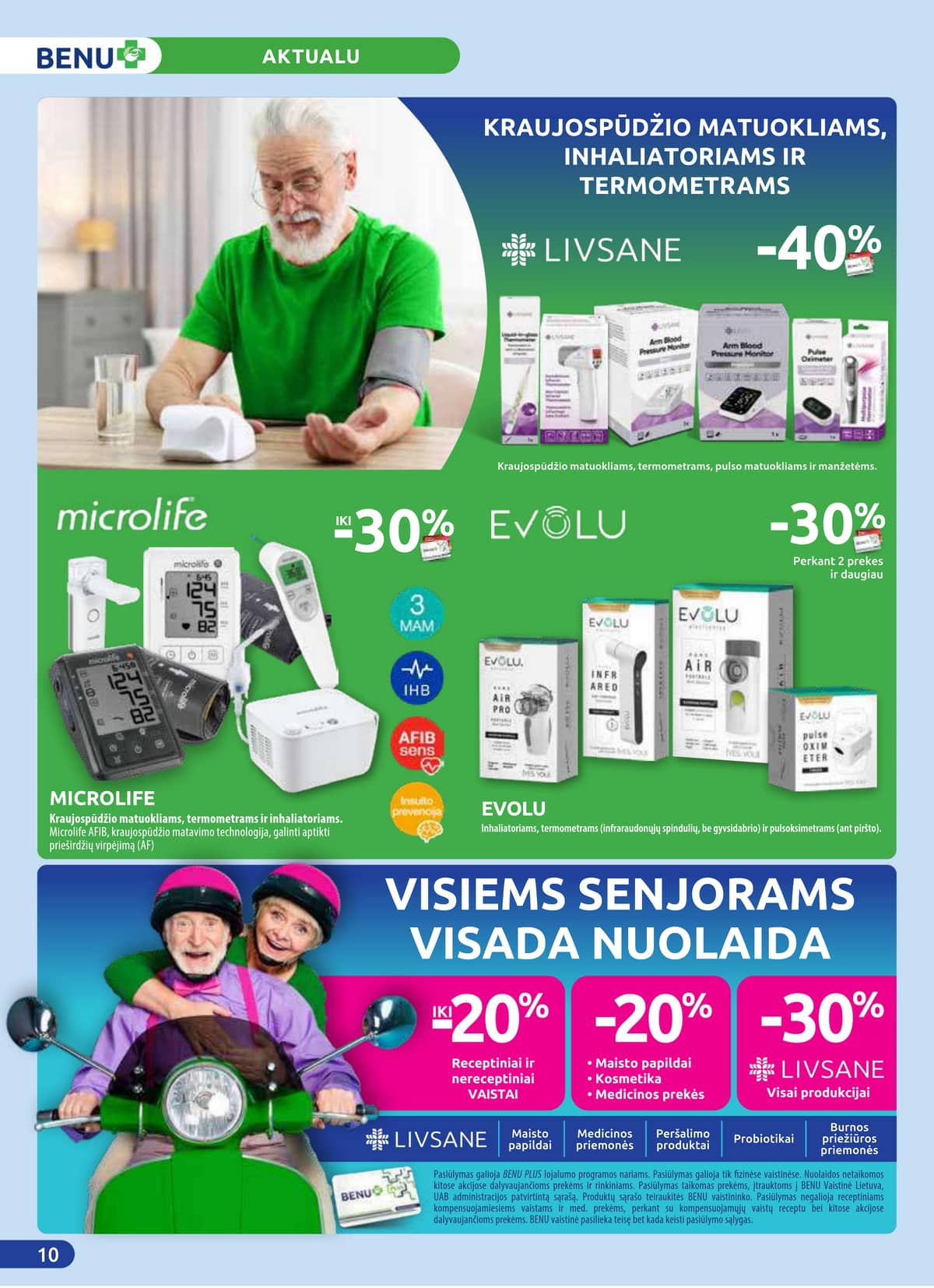 Benu - BENU mėnesio leidinys 10 puslapis