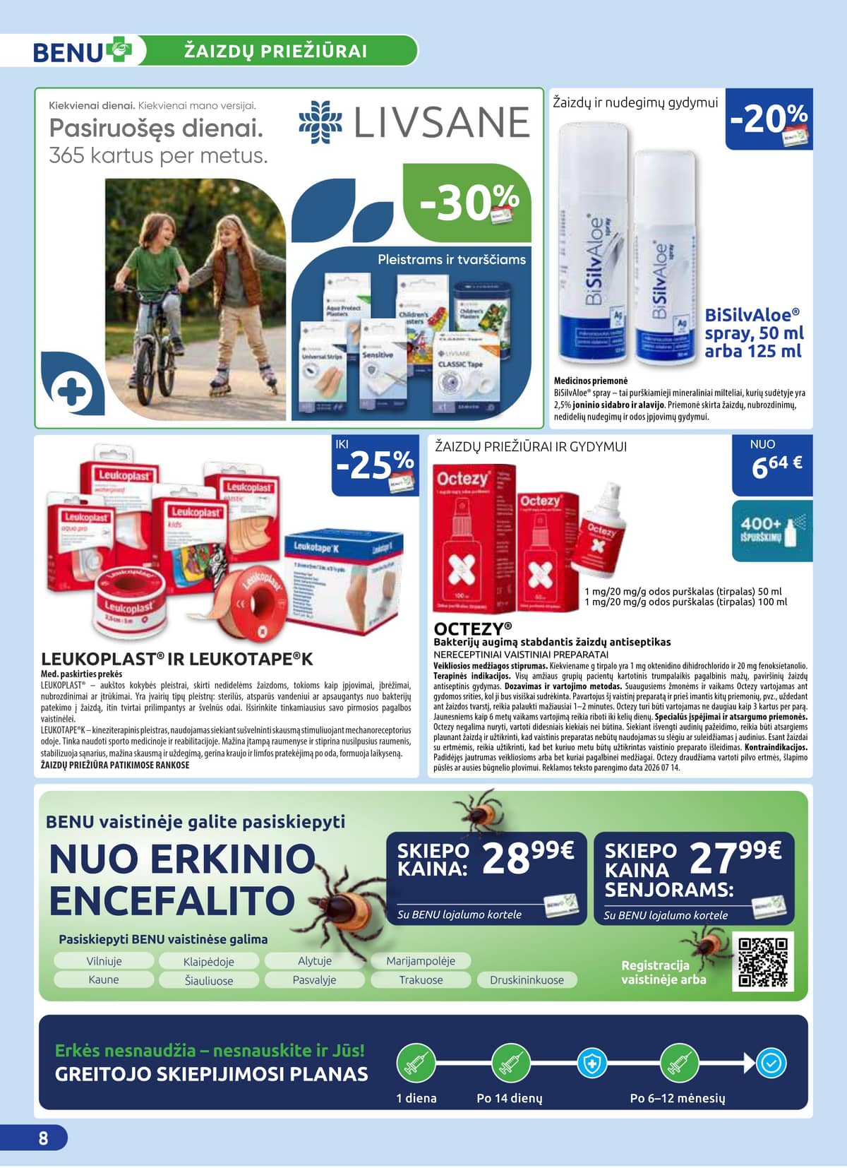 Benu - BENU mėnesio leidinys 8 puslapis