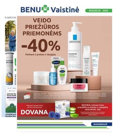 Benu - BENU vaistinė rugsėjo mėn. akcijų leidinys | 2026-09-01 - 2026-09-30 2026-09-01 – 2026-09-30
