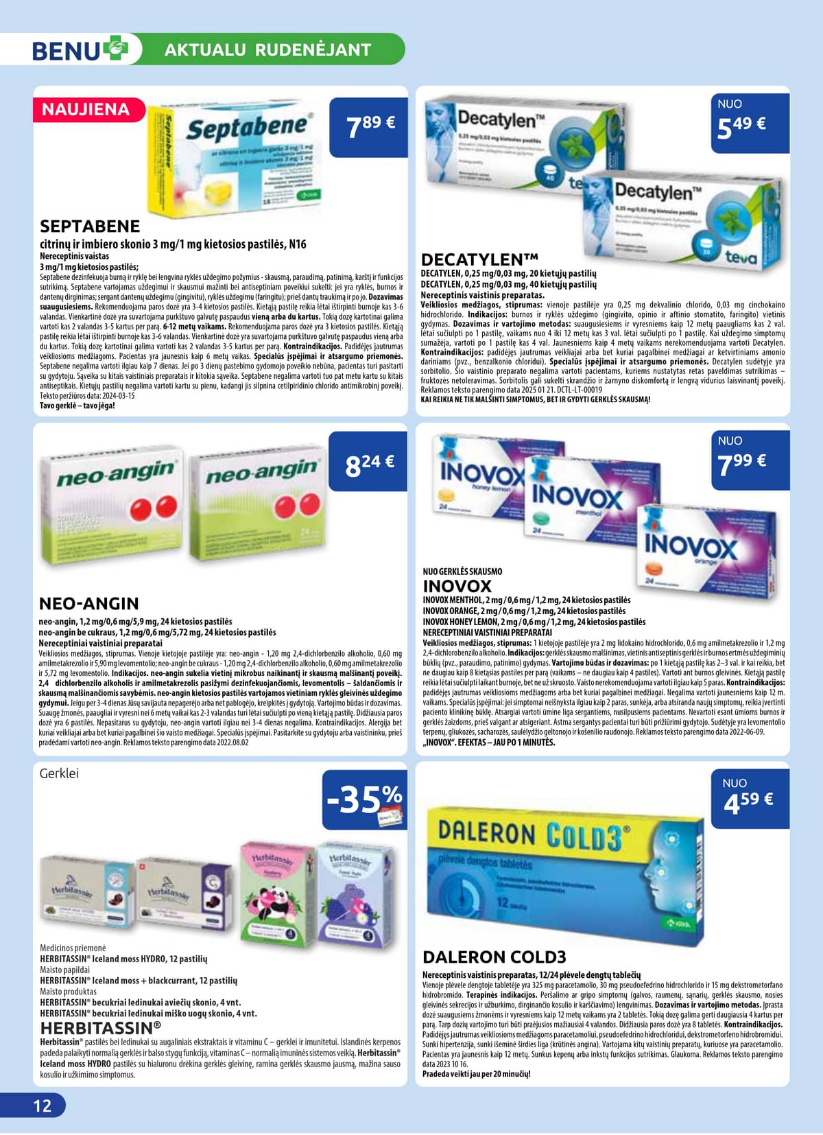 Benu - BENU mėnesio leidinys 12 puslapis