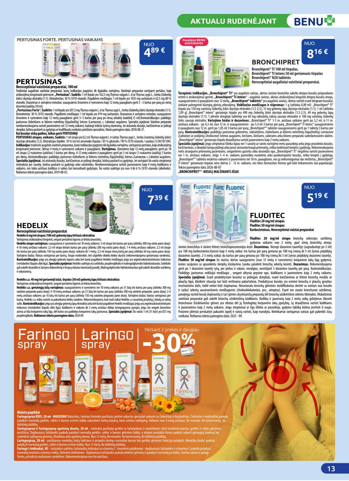 Benu - BENU mėnesio leidinys 13 puslapis