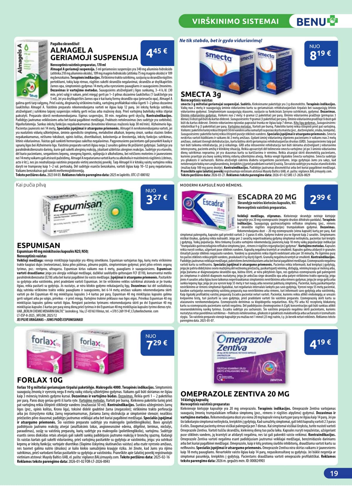 Benu - BENU mėnesio leidinys 19 puslapis