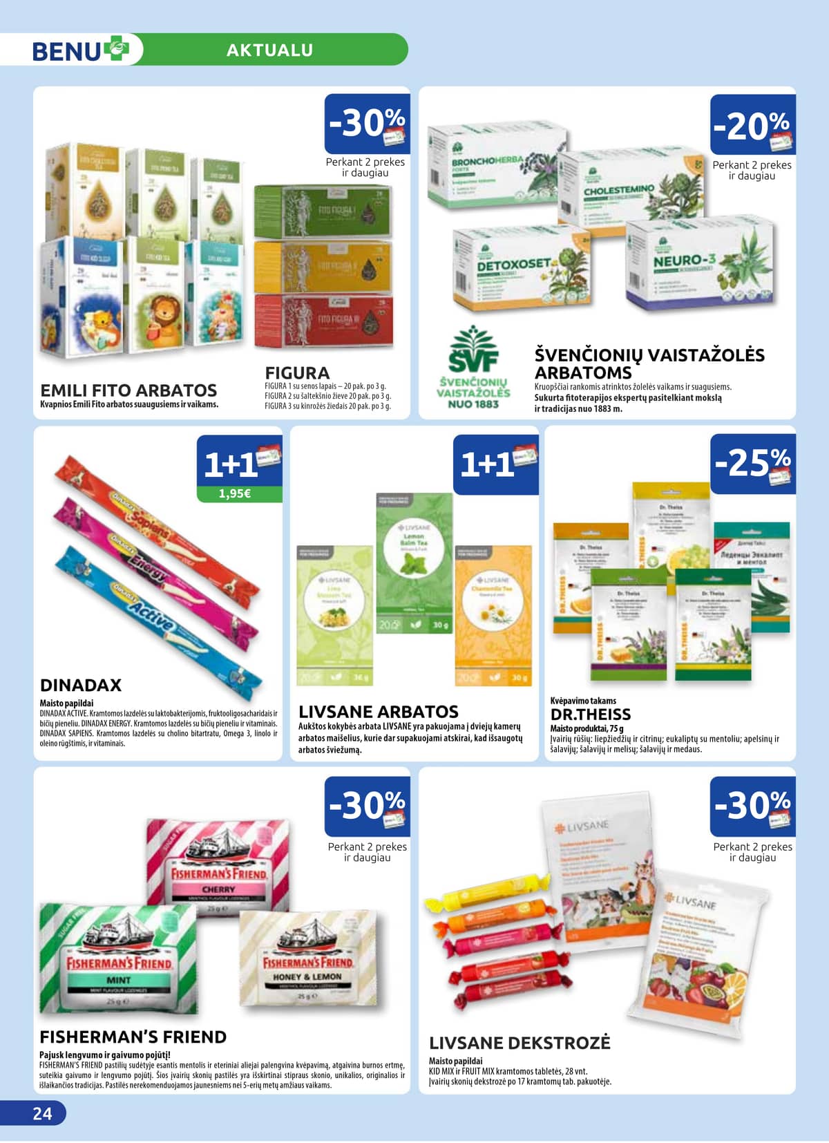 Benu - BENU mėnesio leidinys 24 puslapis