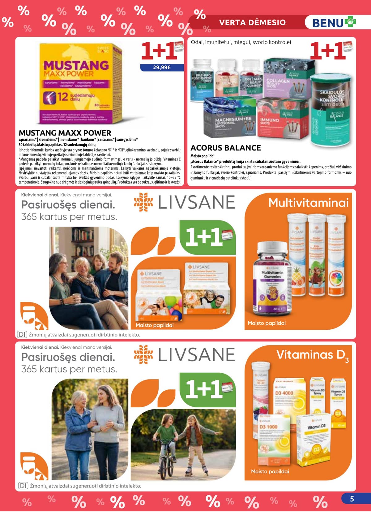 Benu - BENU mėnesio leidinys 5 puslapis