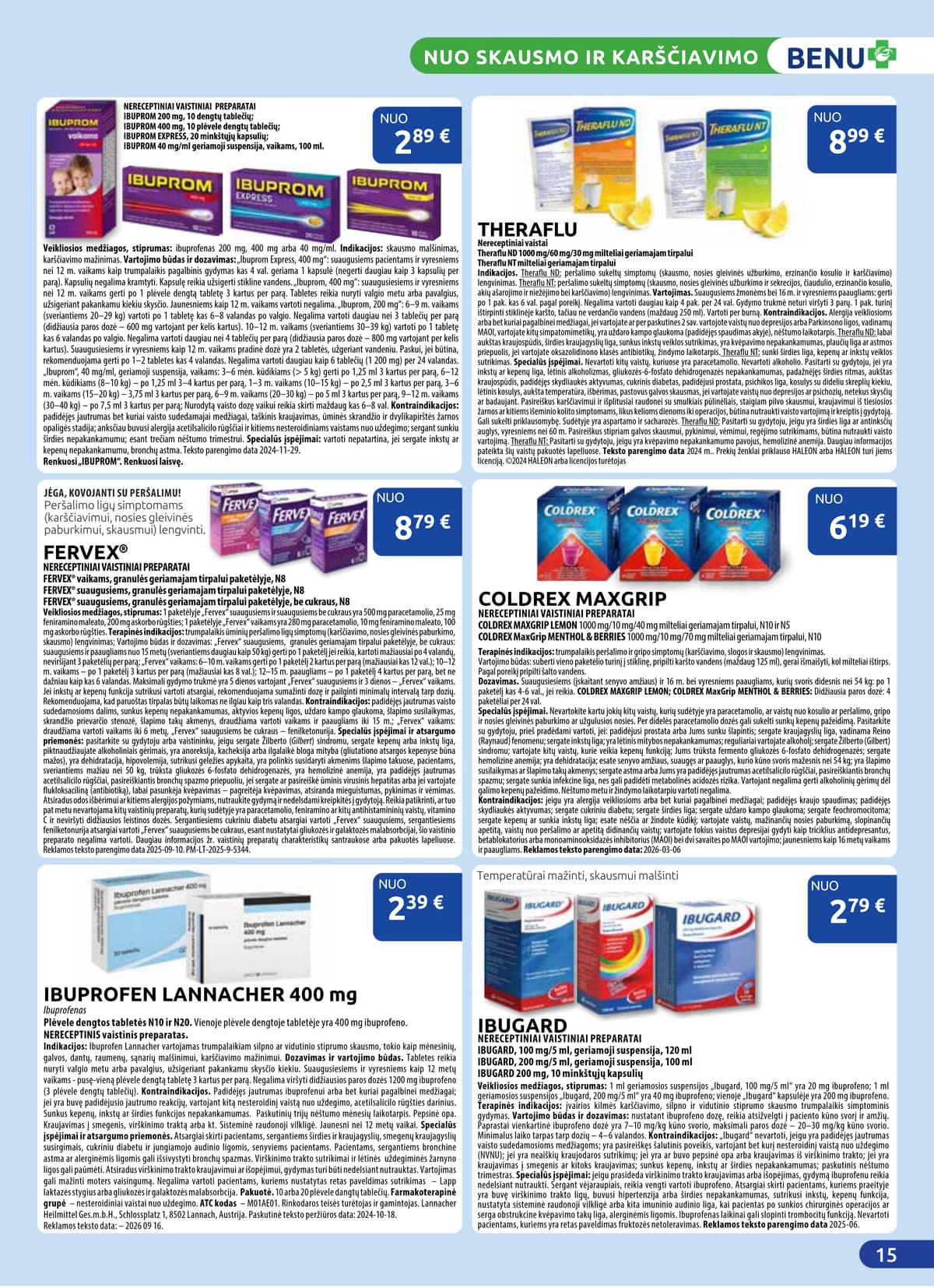 Benu - BENU mėnesio leidinys 15 puslapis
