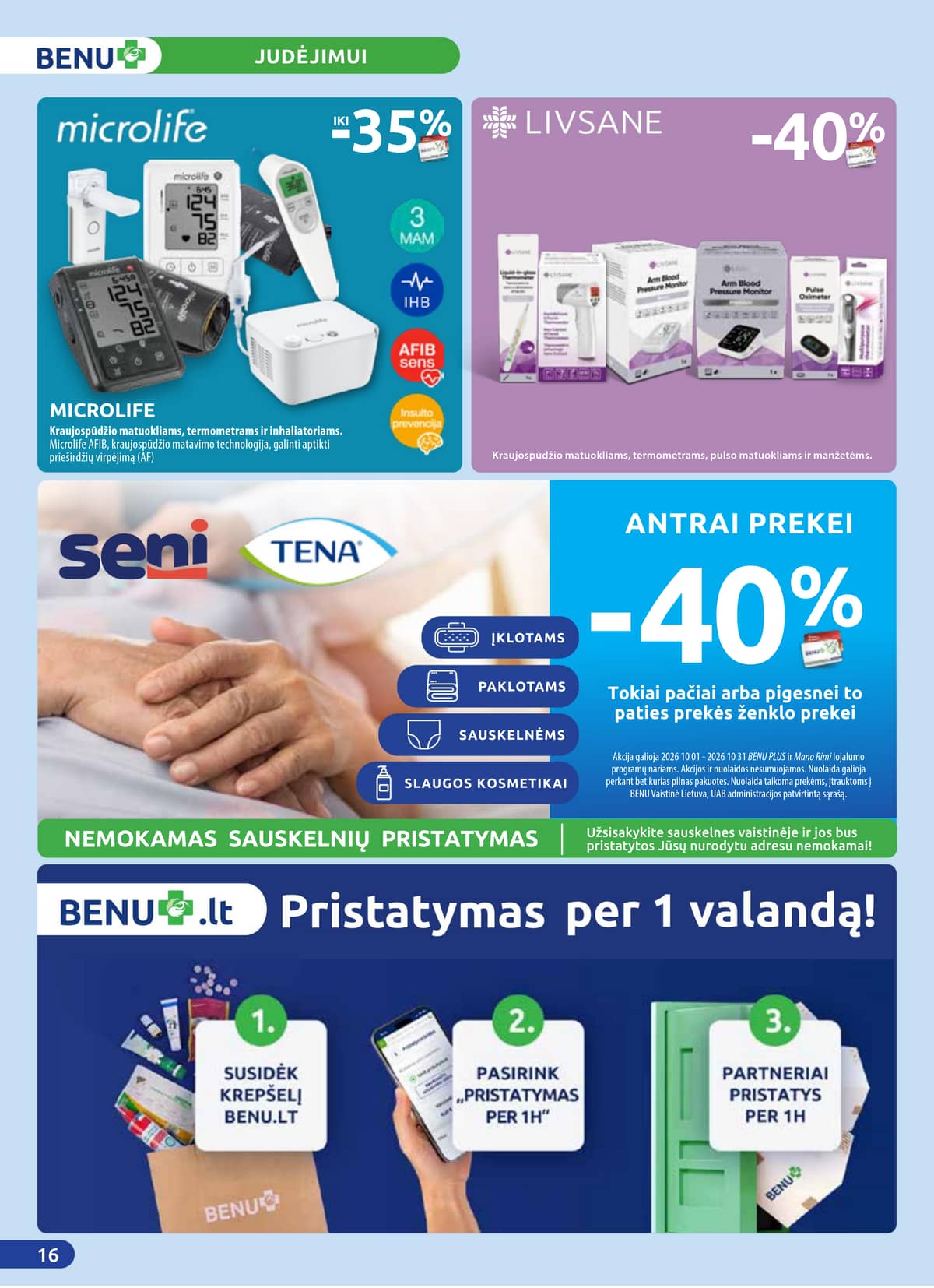 Benu - BENU mėnesio leidinys 16 puslapis