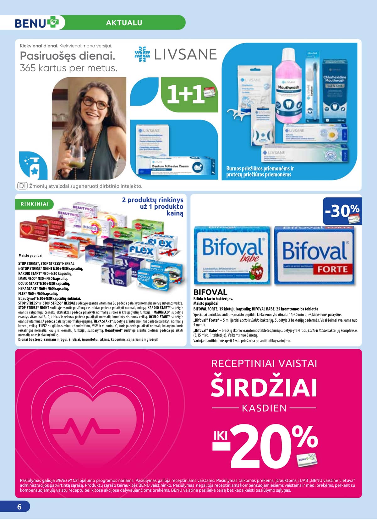 Benu - BENU mėnesio leidinys 6 puslapis