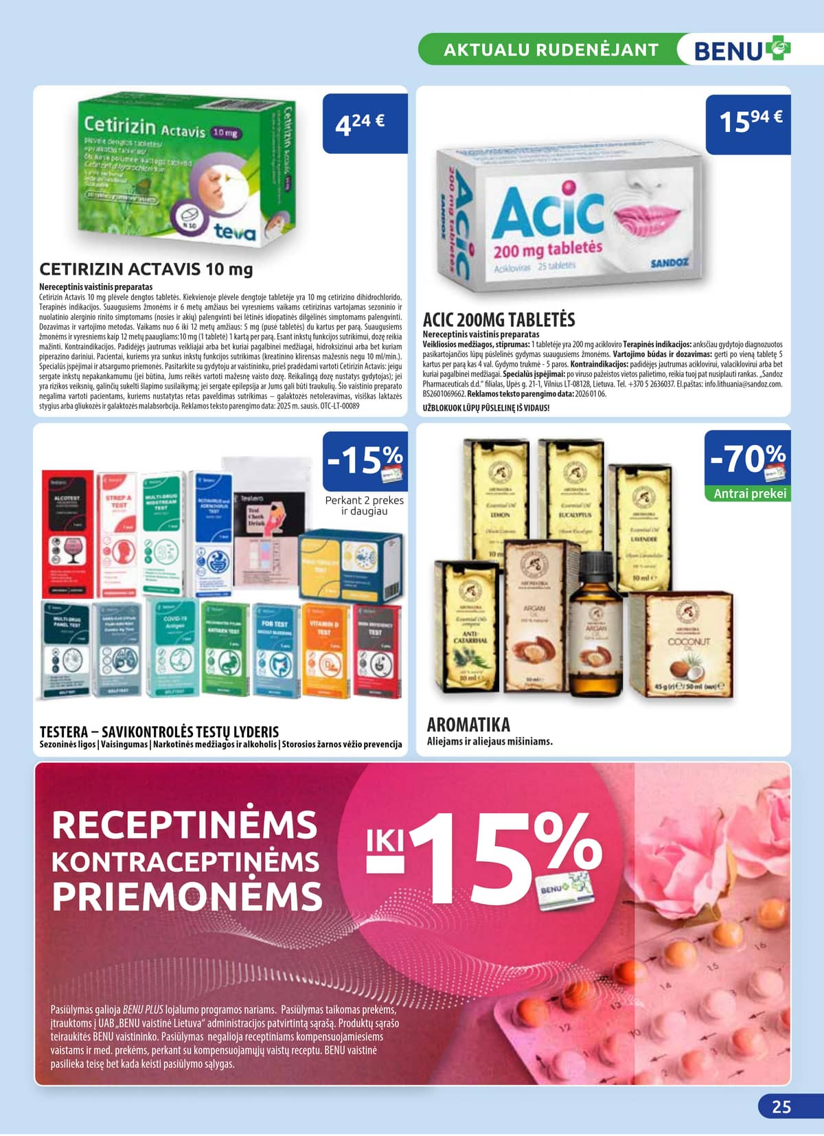 Benu - BENU mėnesio leidinys 25 puslapis