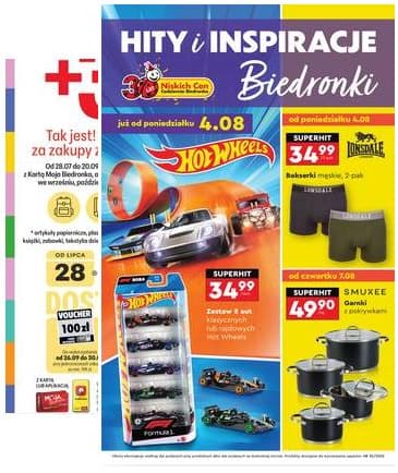 Biedronka - Hity i inspiracje - 04.08 2025-08-04 – 2025-08-16