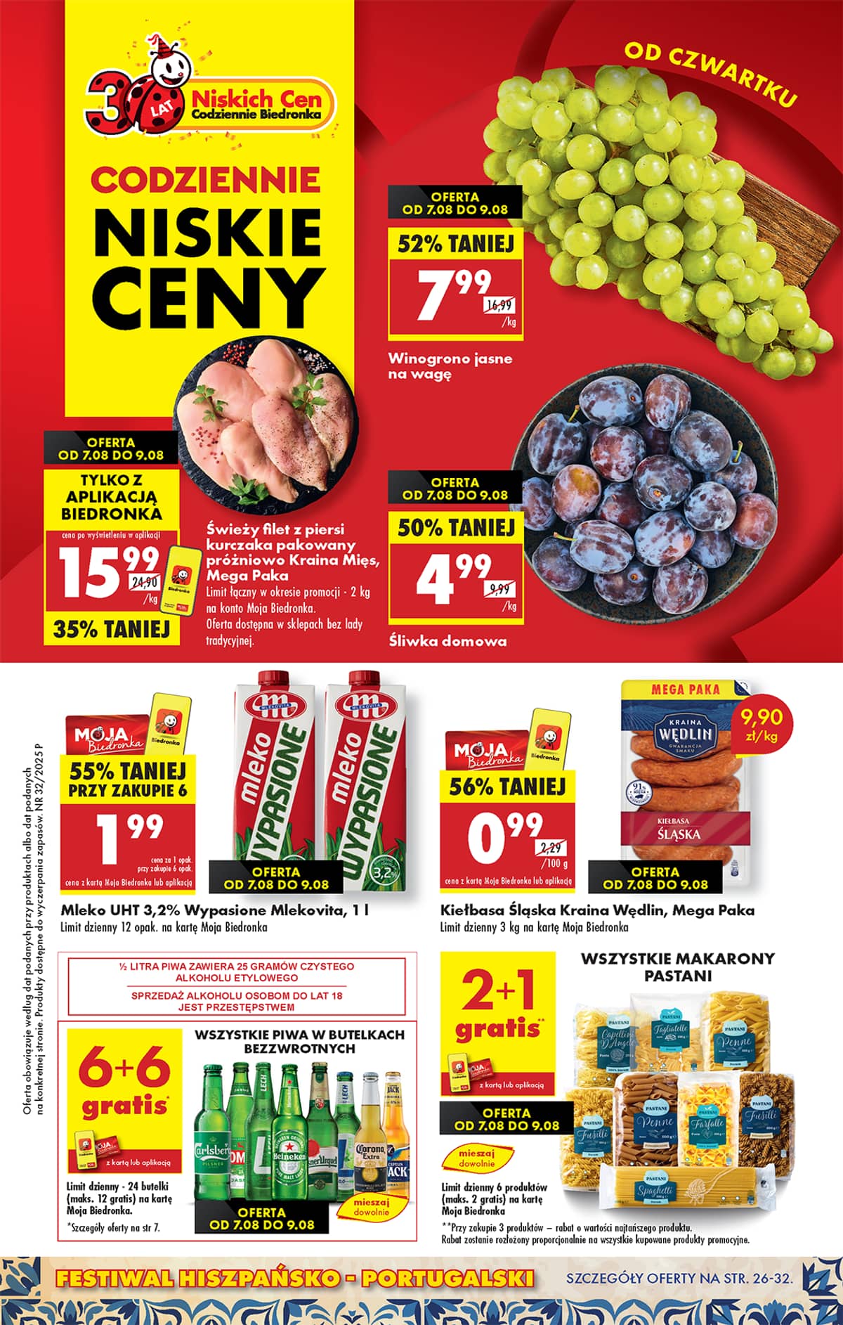 Biedronka - Biedronki niskie ceny P oferta od 07.08 1 puslapis