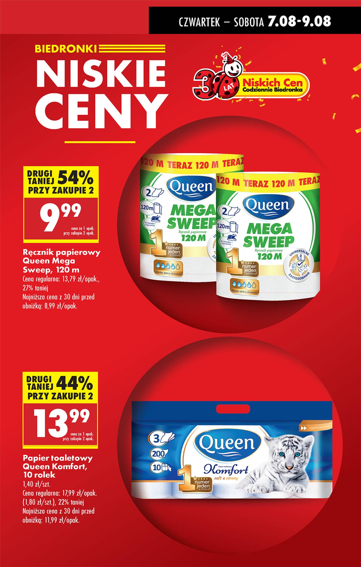 Biedronka - Biedronki niskie ceny P oferta od 07.08 13 puslapis