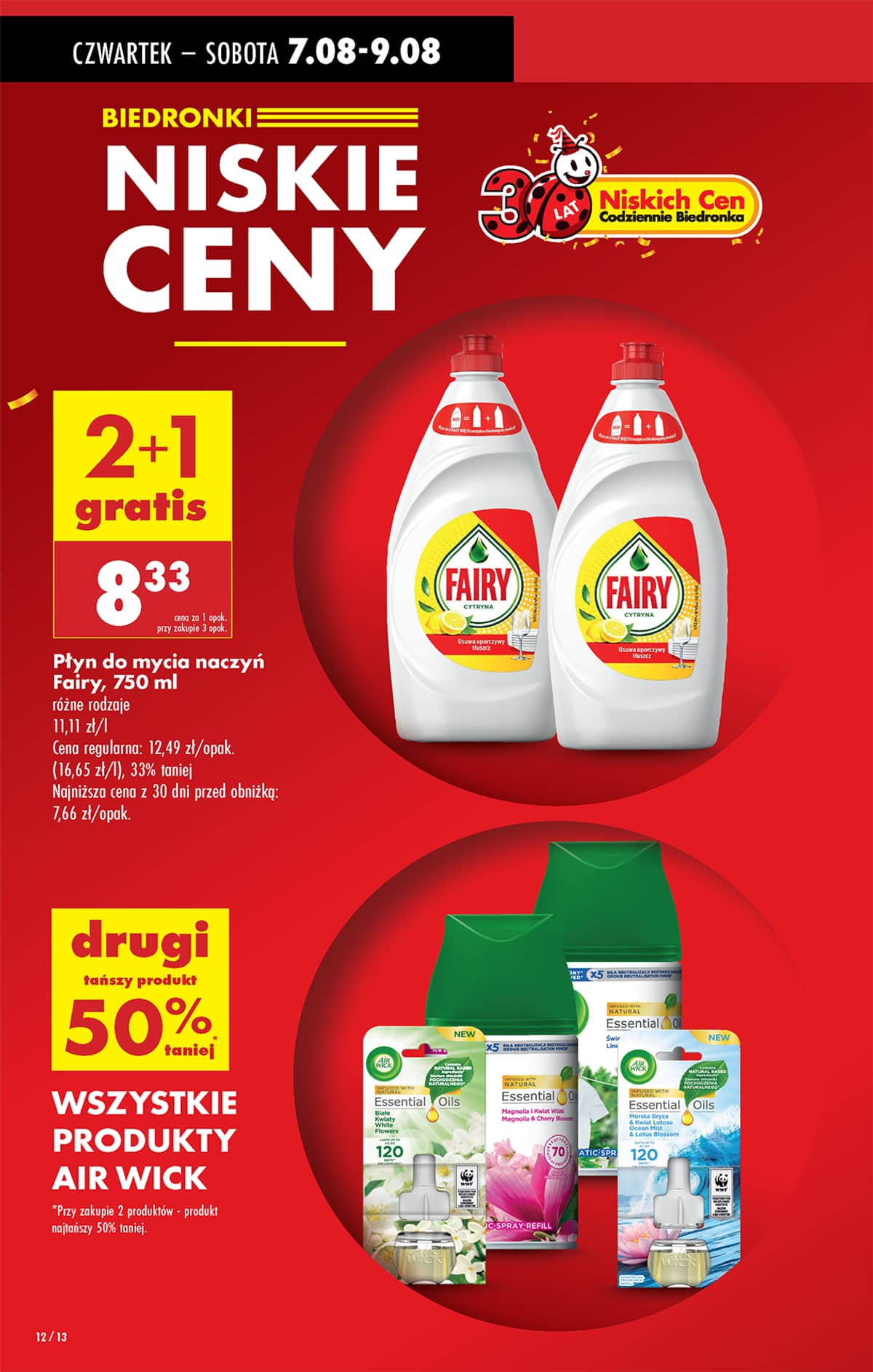 Biedronka - Biedronki niskie ceny P oferta od 07.08 14 puslapis