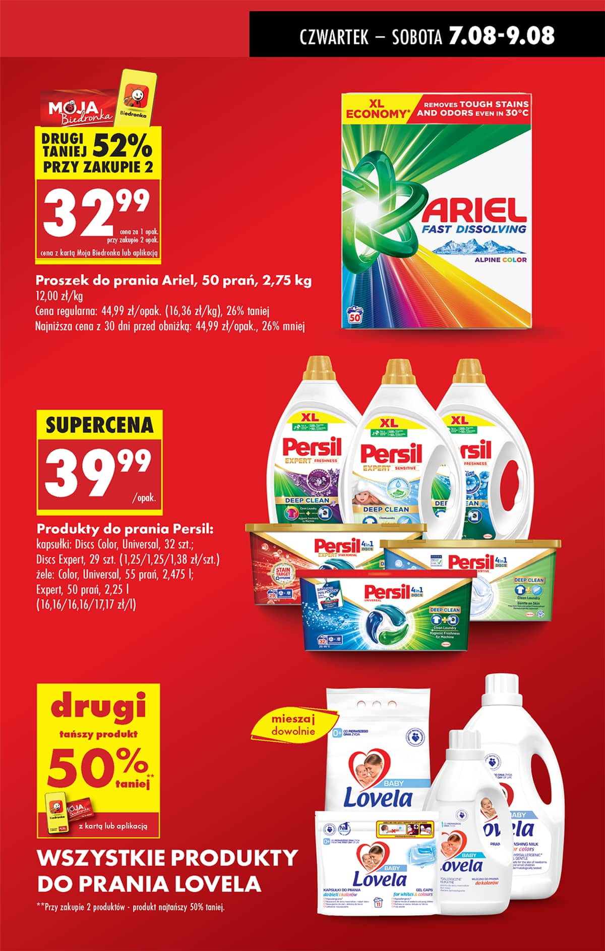 Biedronka - Biedronki niskie ceny P oferta od 07.08 15 puslapis