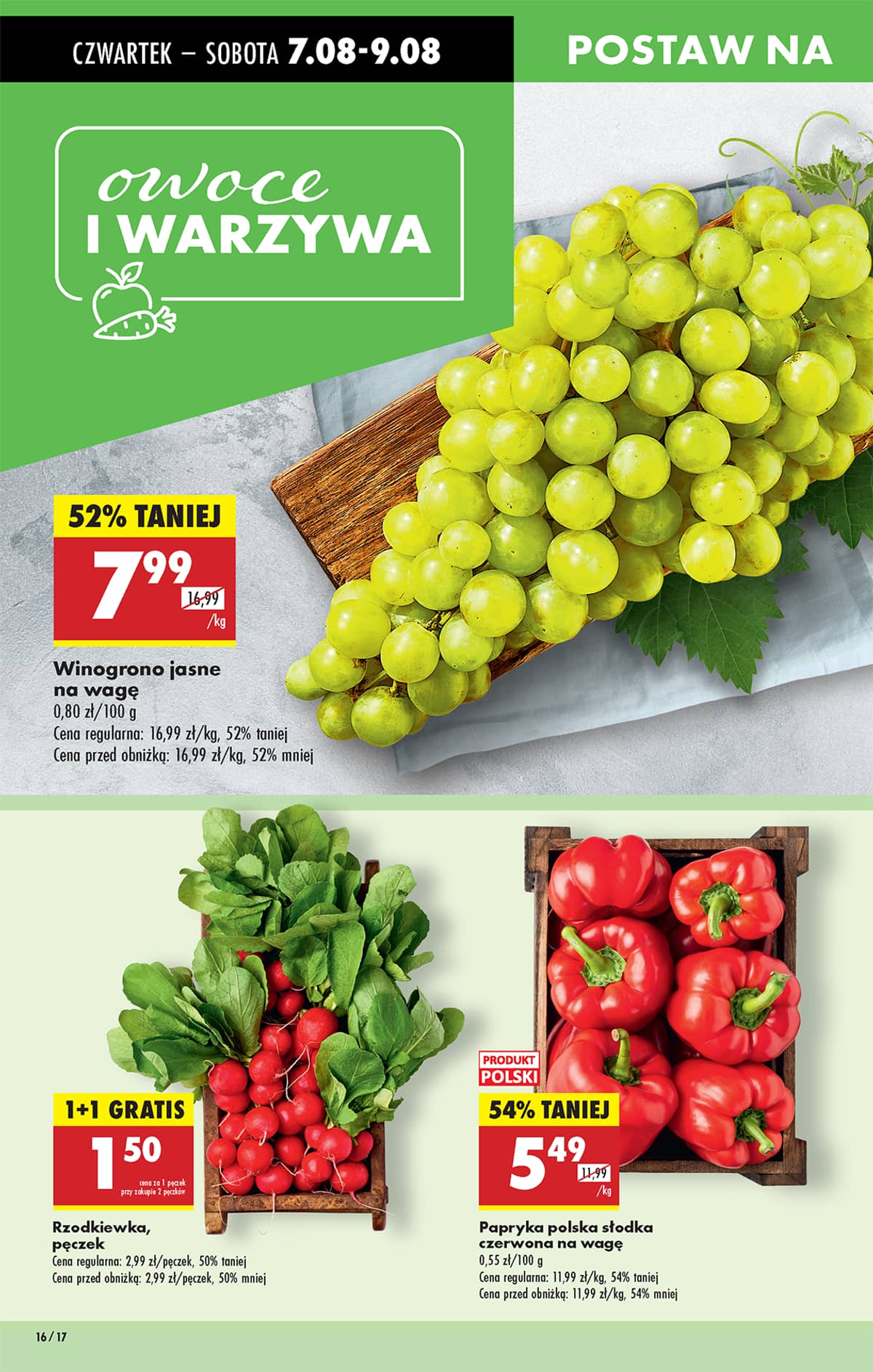 Biedronka - Biedronki niskie ceny P oferta od 07.08 18 puslapis