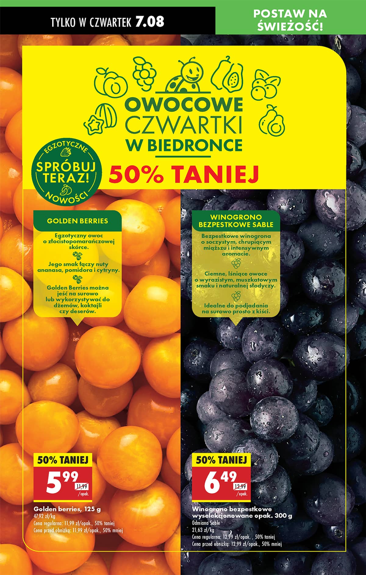Biedronka - Biedronki niskie ceny P oferta od 07.08 20 puslapis