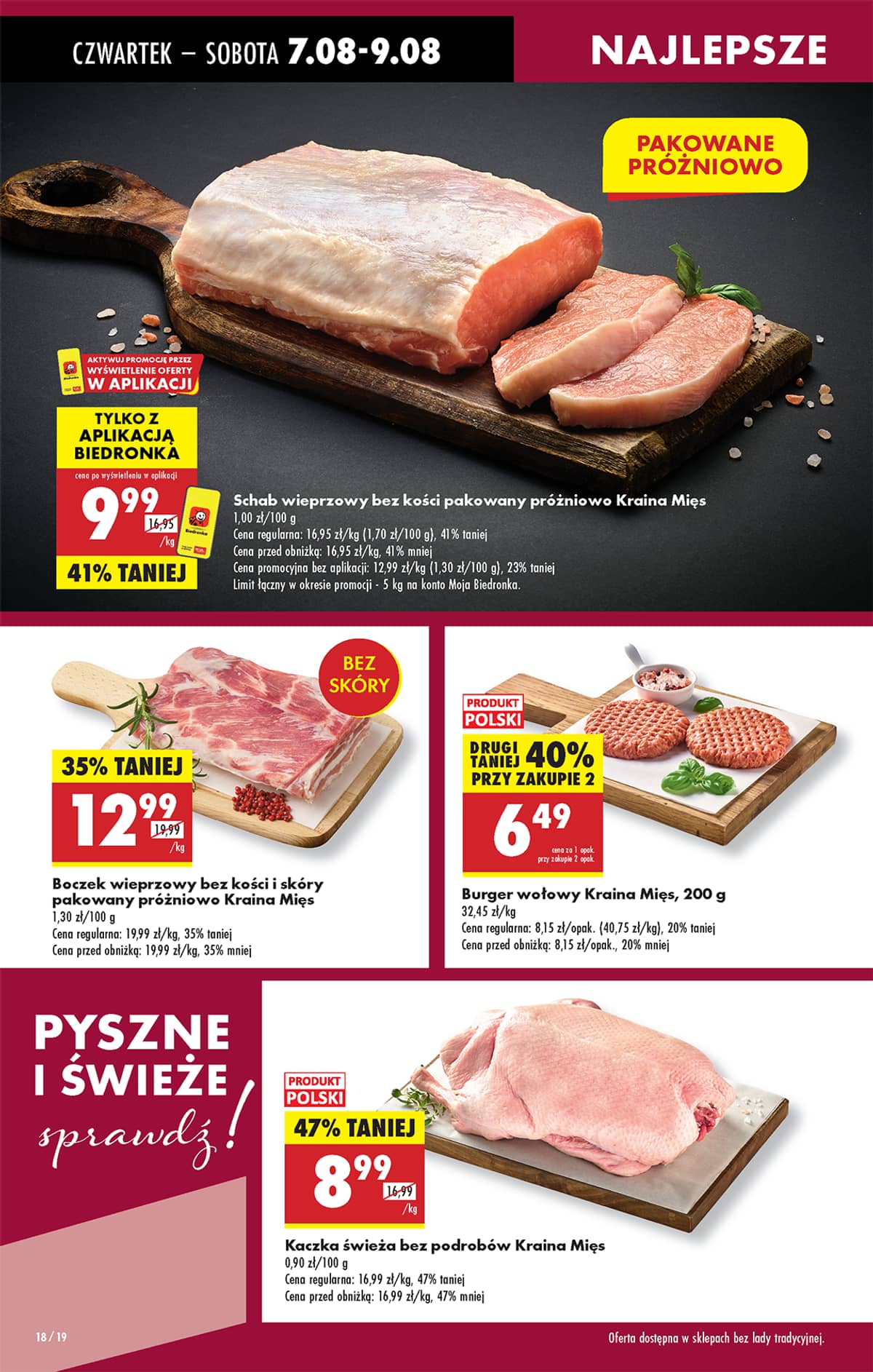Biedronka - Biedronki niskie ceny P oferta od 07.08 24 puslapis