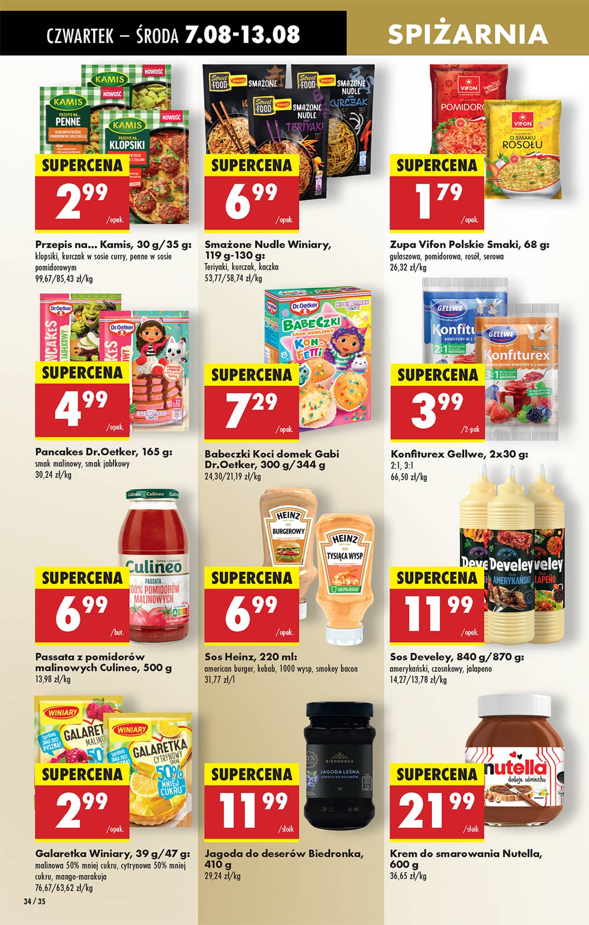 Biedronka - Biedronki niskie ceny P oferta od 07.08 44 puslapis