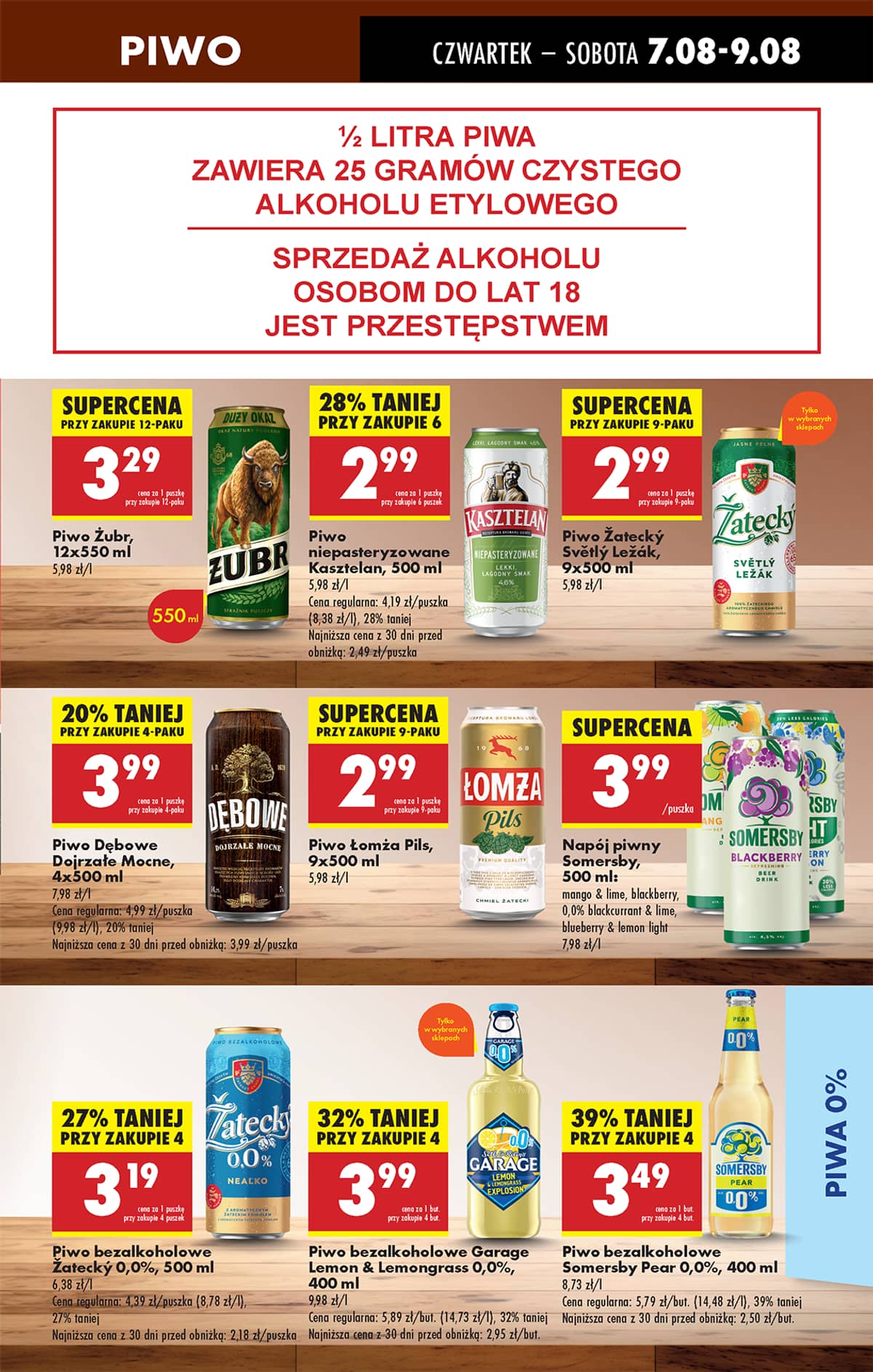 Biedronka - Biedronki niskie ceny P oferta od 07.08 55 puslapis