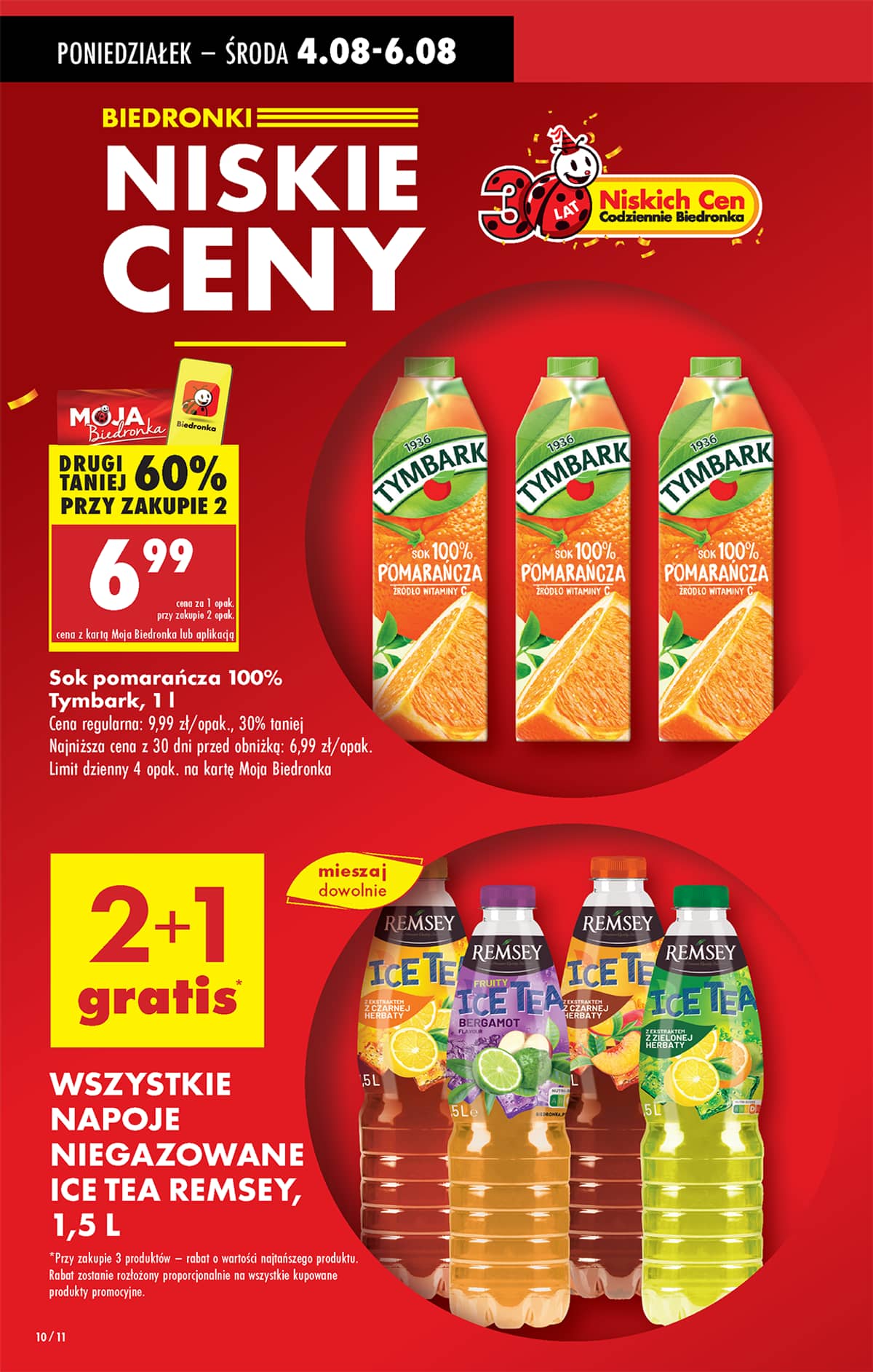 Biedronka - Biedronki niskie ceny P oferta od 04.08 10 puslapis