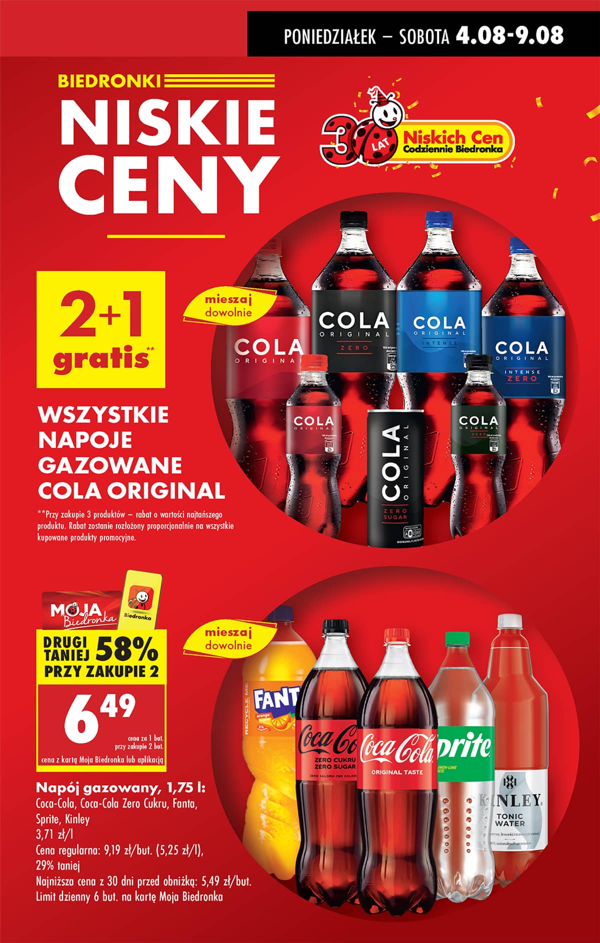 Biedronka - Biedronki niskie ceny P oferta od 04.08 11 puslapis