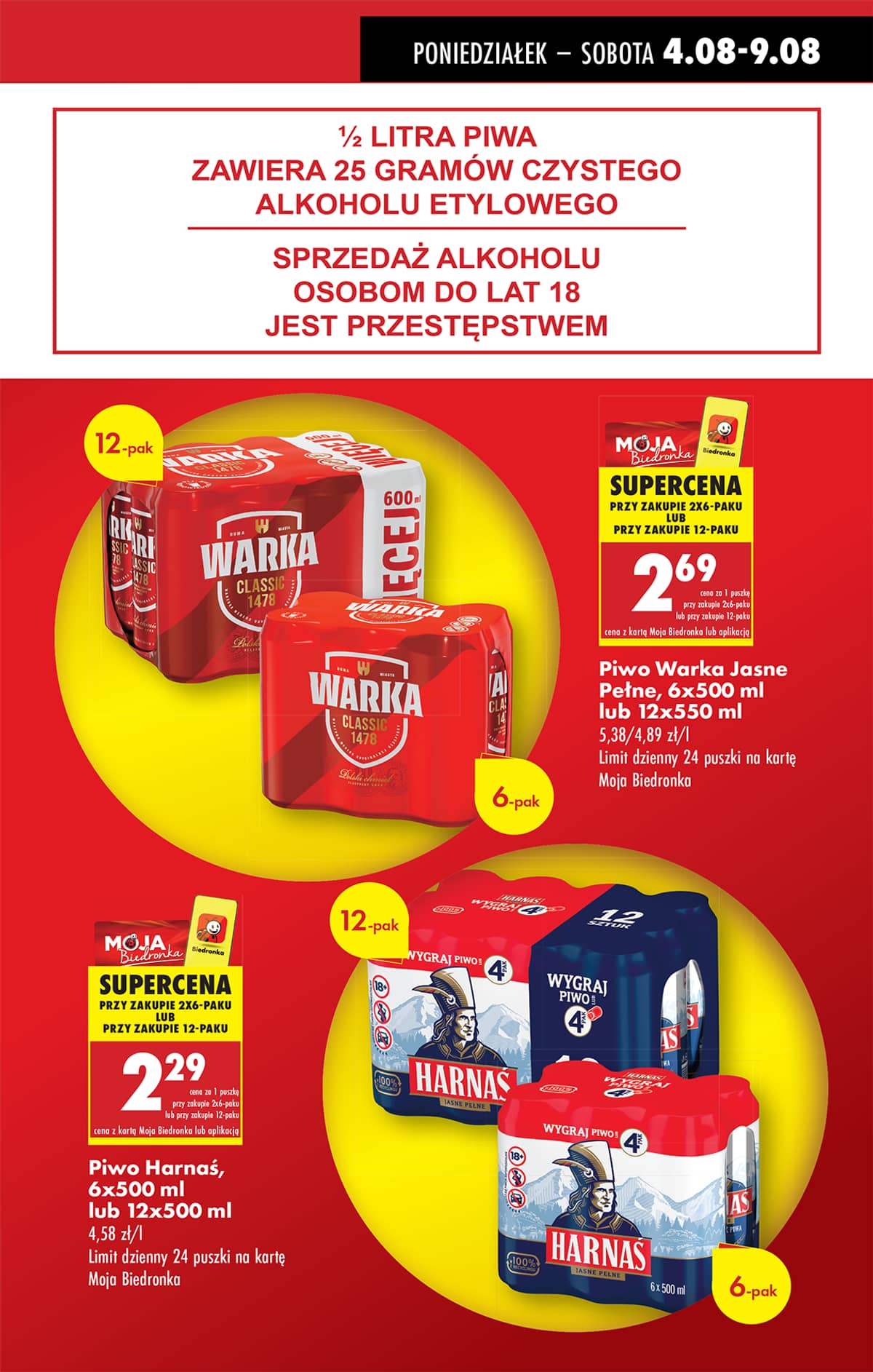 Biedronka - Biedronki niskie ceny P oferta od 04.08 13 puslapis
