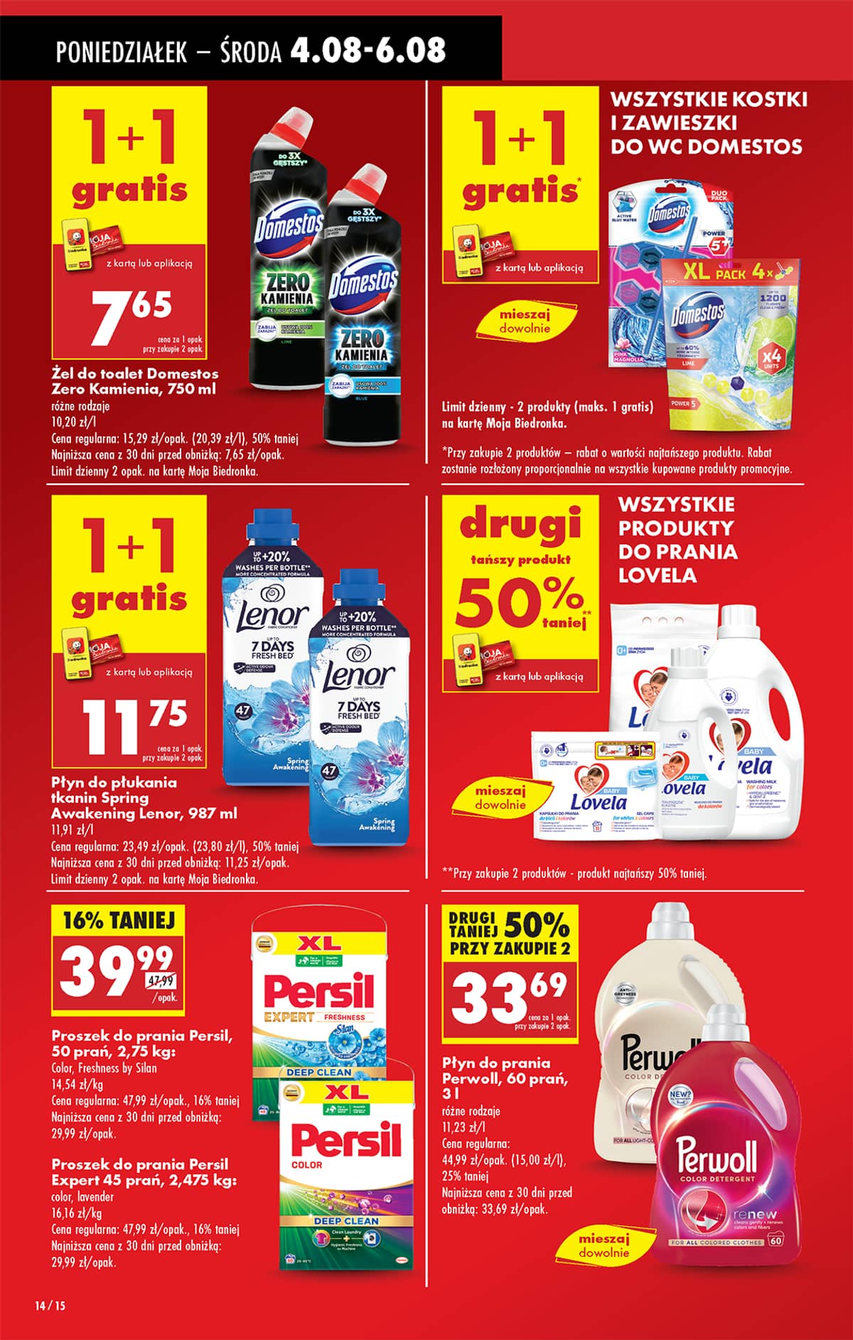 Biedronka - Biedronki niskie ceny P oferta od 04.08 14 puslapis