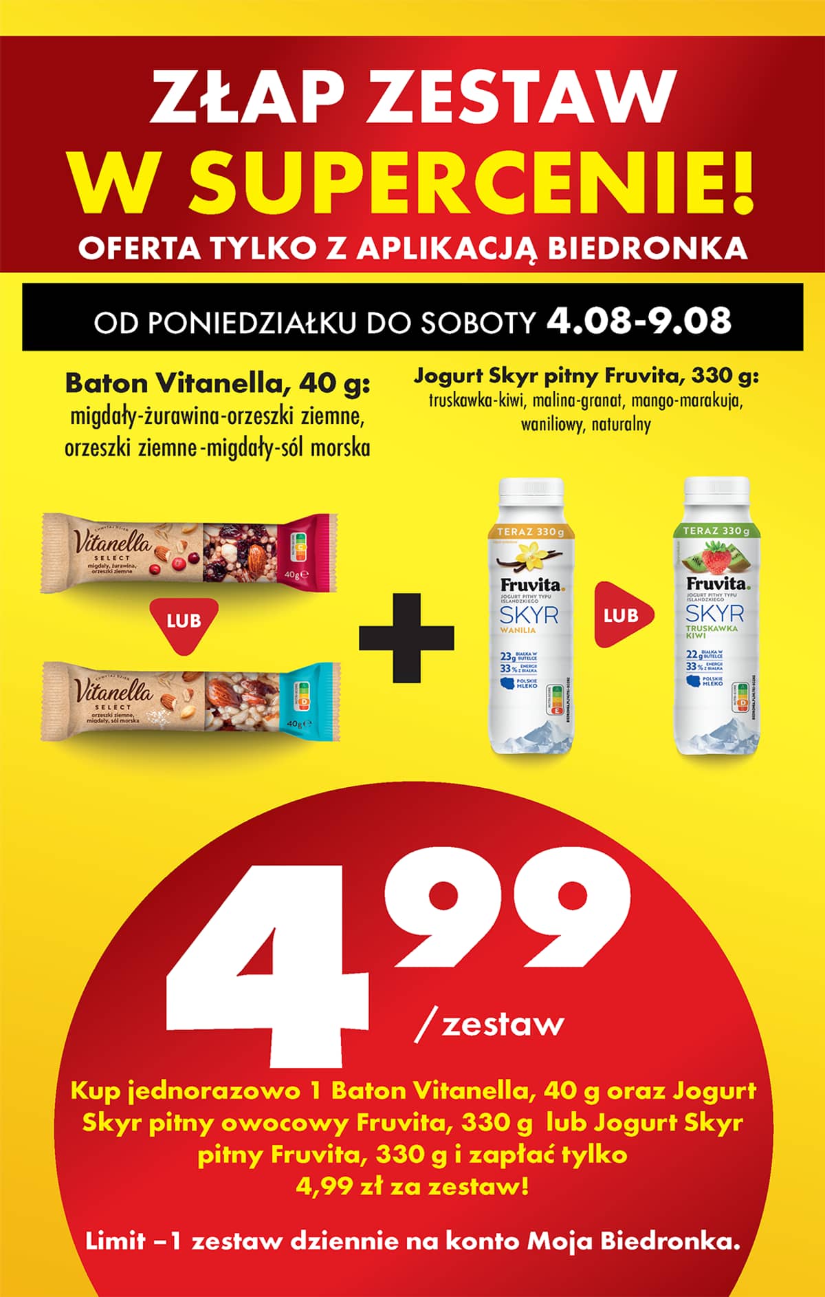 Biedronka - Biedronki niskie ceny P oferta od 04.08 17 puslapis