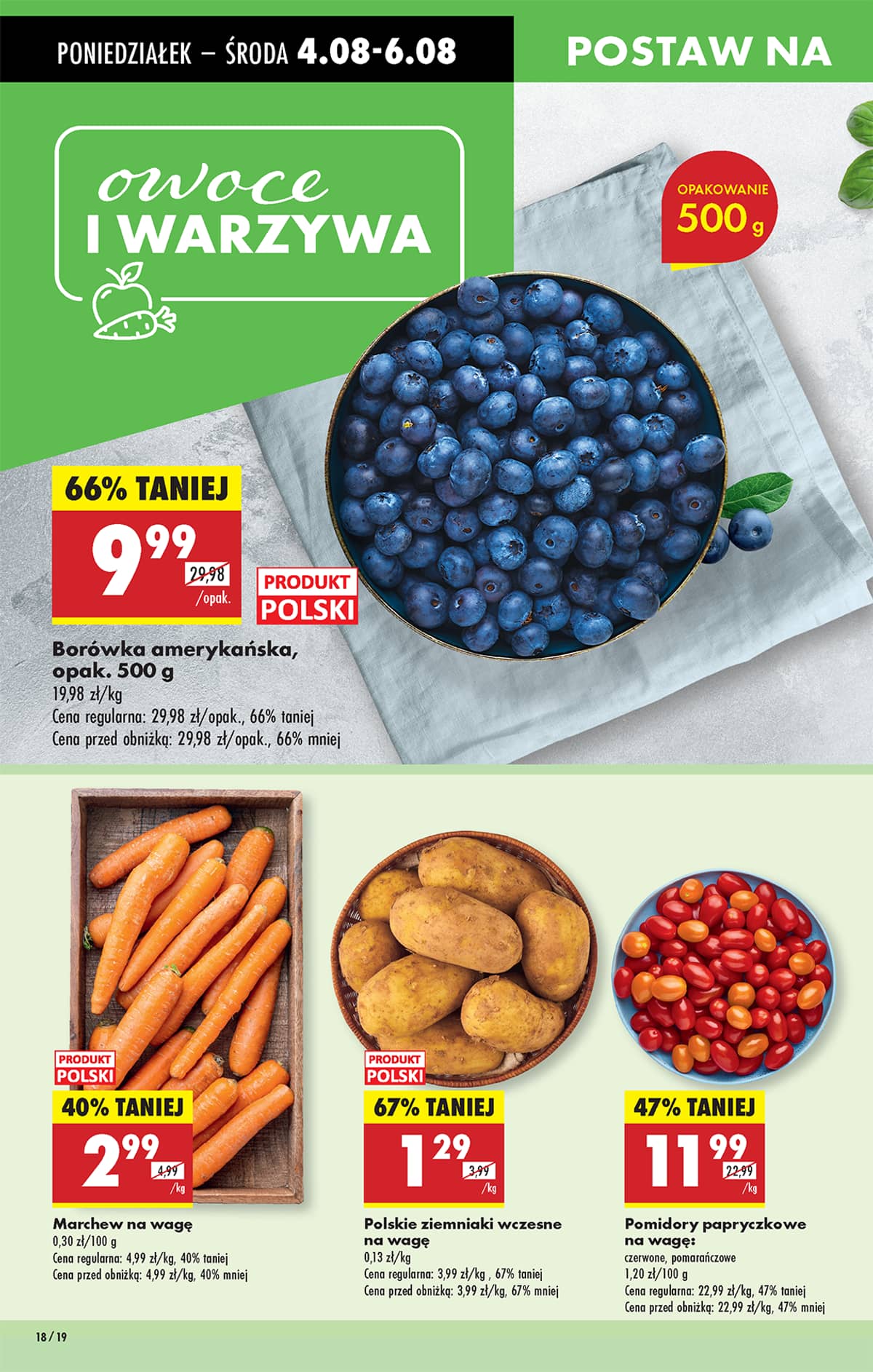 Biedronka - Biedronki niskie ceny P oferta od 04.08 22 puslapis
