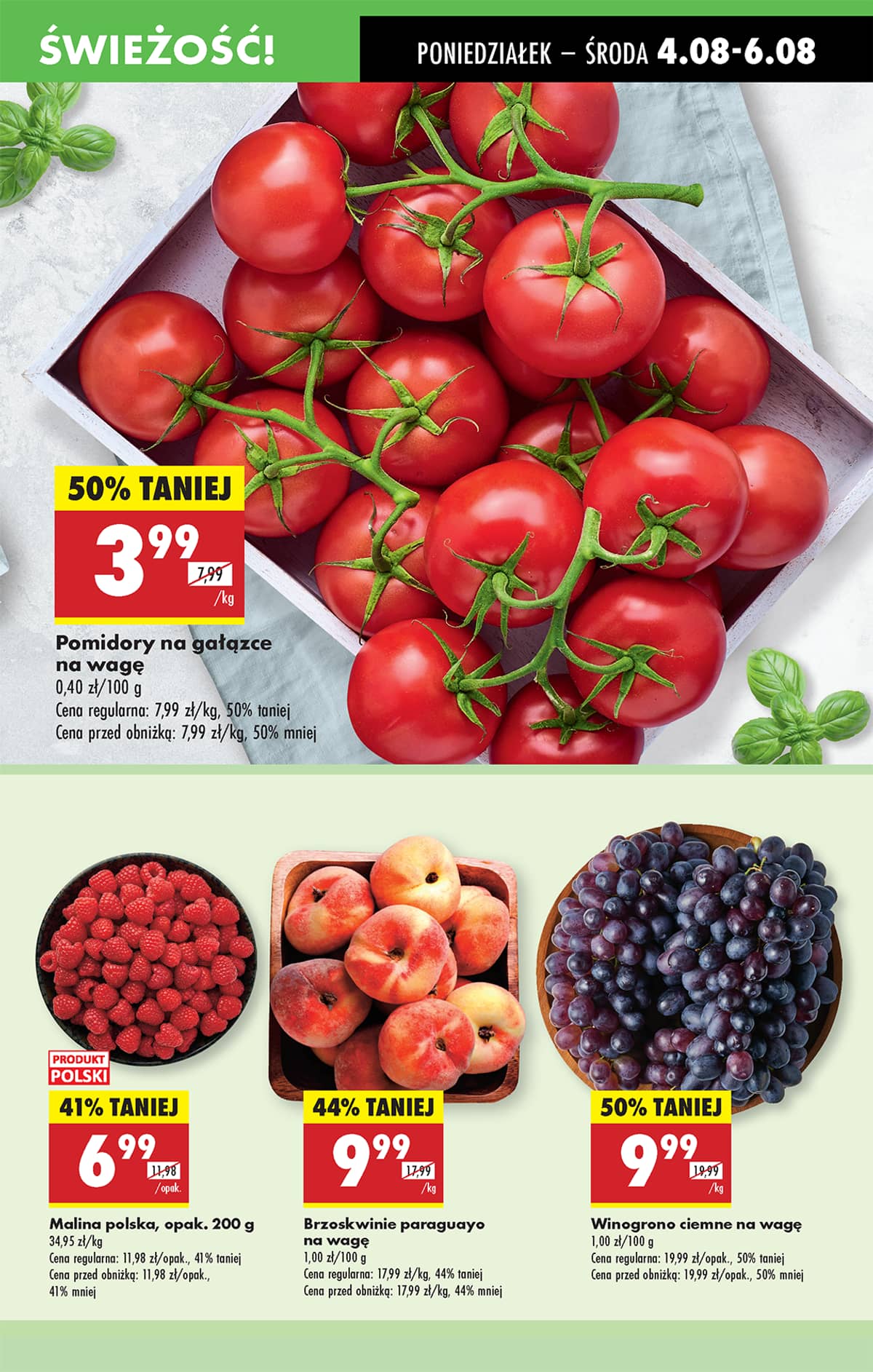 Biedronka - Biedronki niskie ceny P oferta od 04.08 23 puslapis