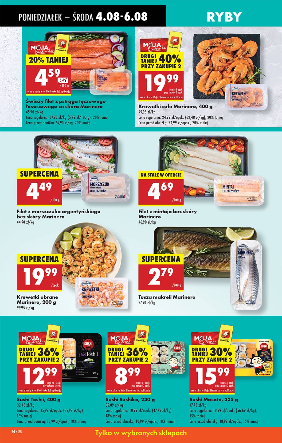 Biedronka - Biedronki niskie ceny P oferta od 04.08 34 puslapis