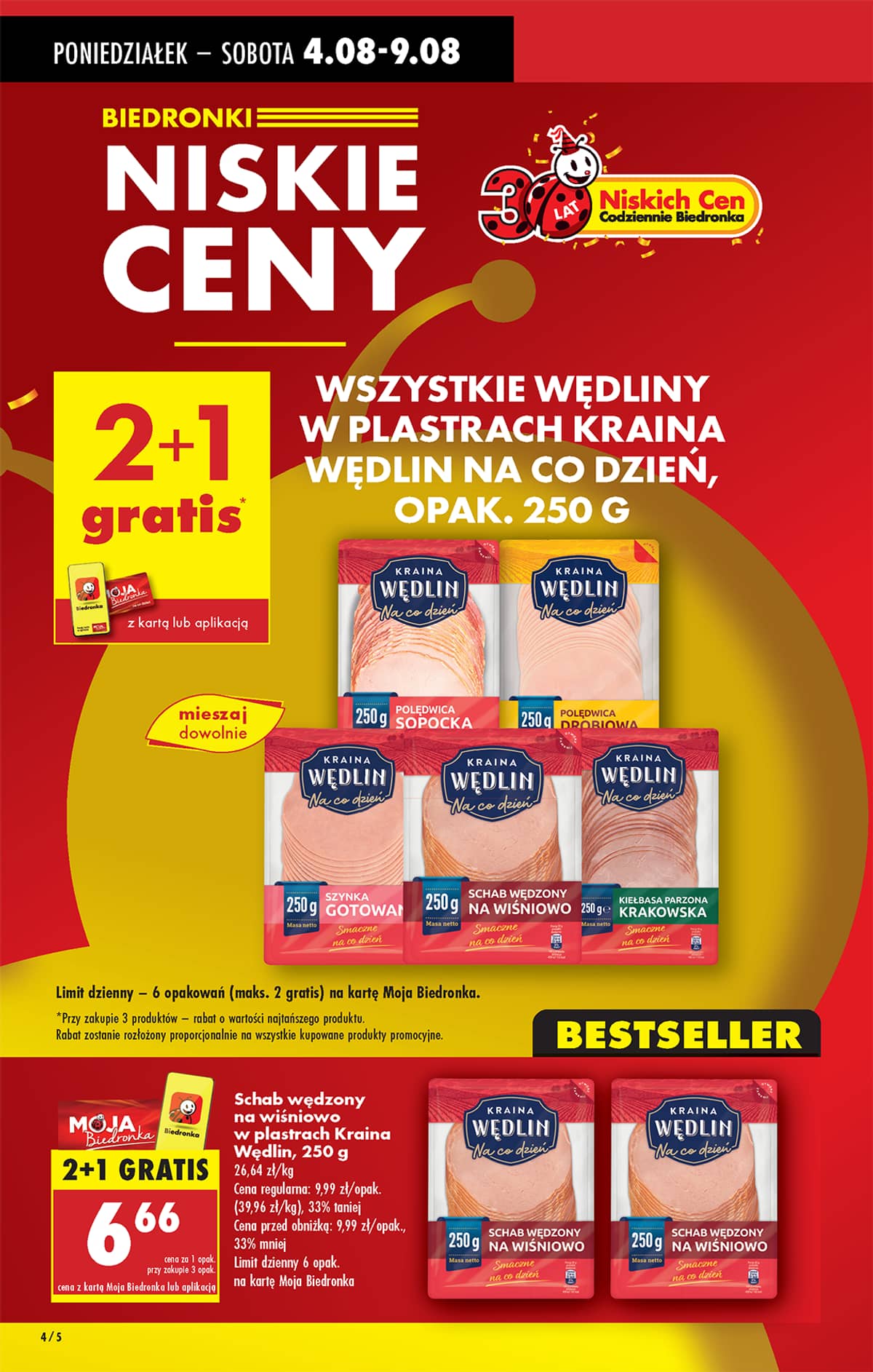 Biedronka - Biedronki niskie ceny P oferta od 04.08 4 puslapis