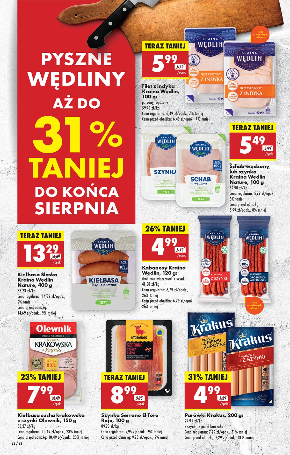 Biedronka - Biedronki niskie ceny P oferta od 04.08 40 puslapis
