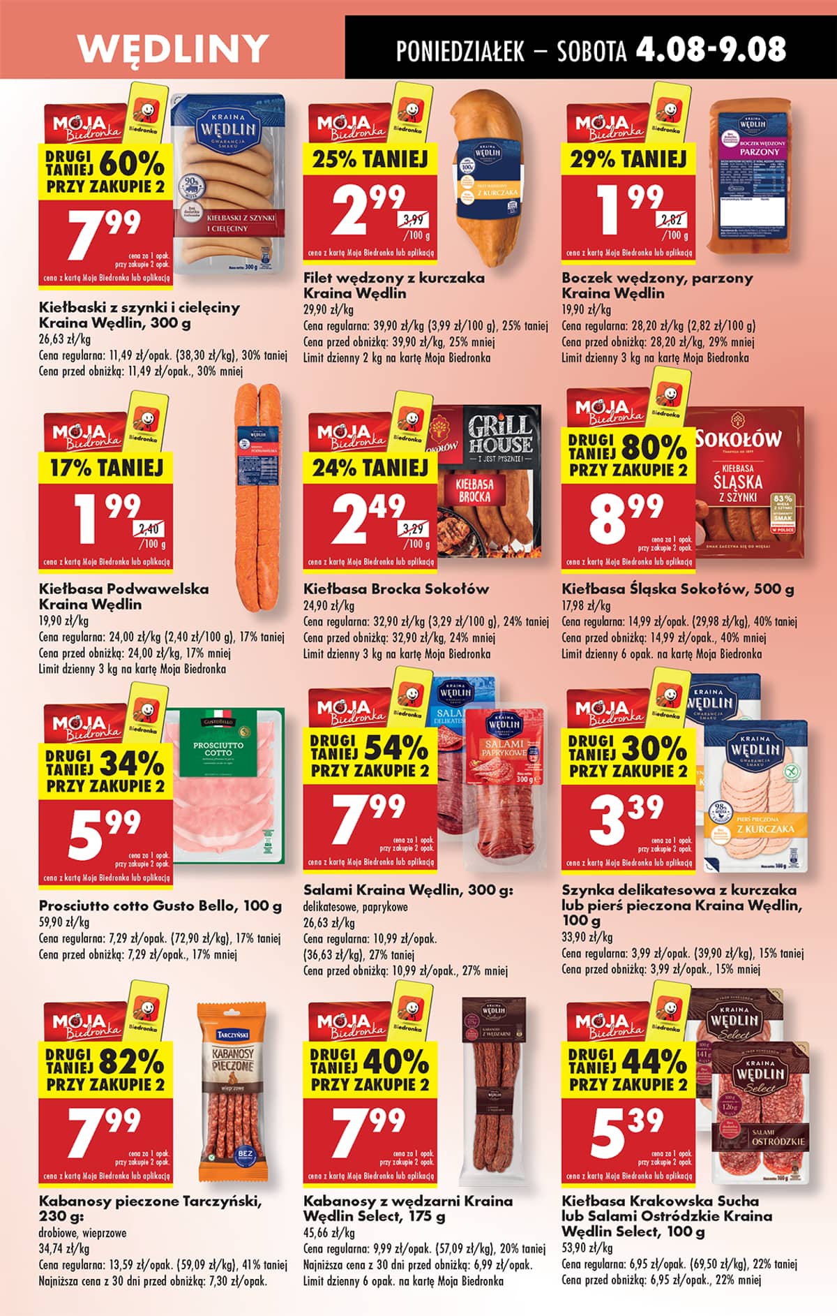 Biedronka - Biedronki niskie ceny P oferta od 04.08 41 puslapis