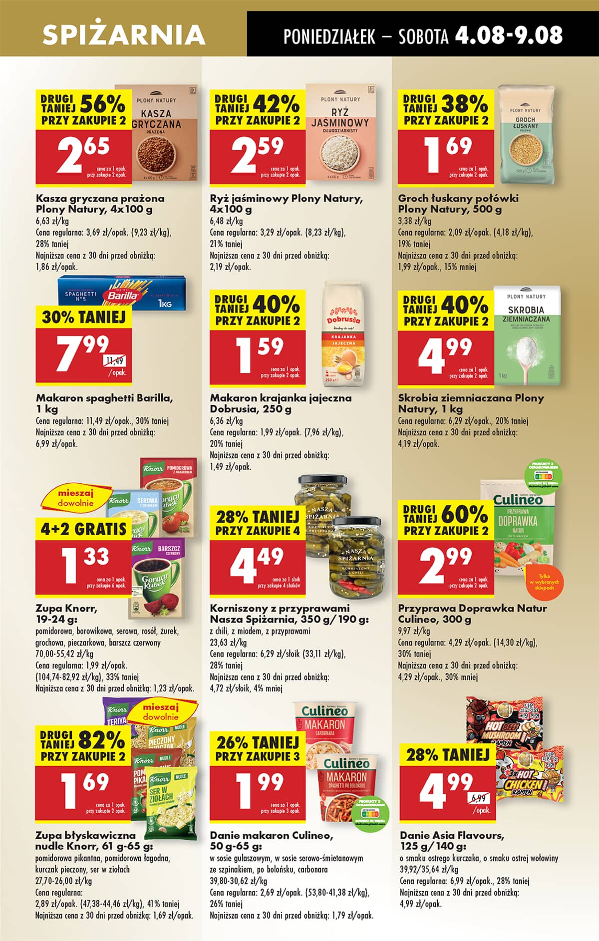 Biedronka - Biedronki niskie ceny P oferta od 04.08 47 puslapis