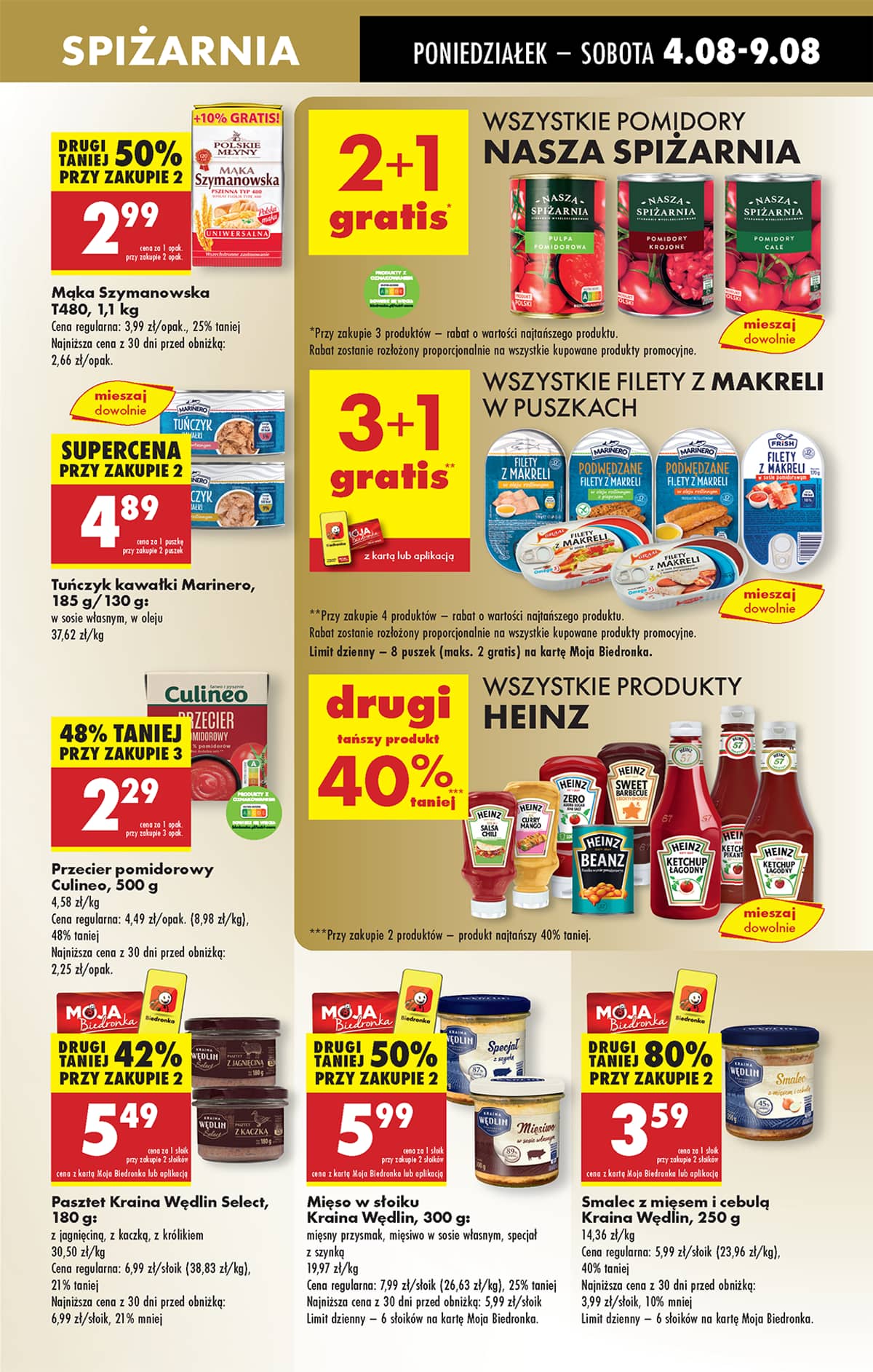Biedronka - Biedronki niskie ceny P oferta od 04.08 49 puslapis