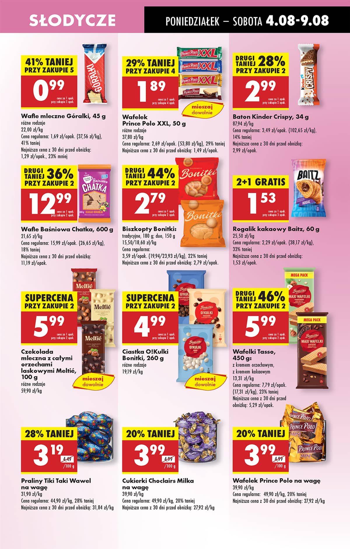 Biedronka - Biedronki niskie ceny P oferta od 04.08 55 puslapis