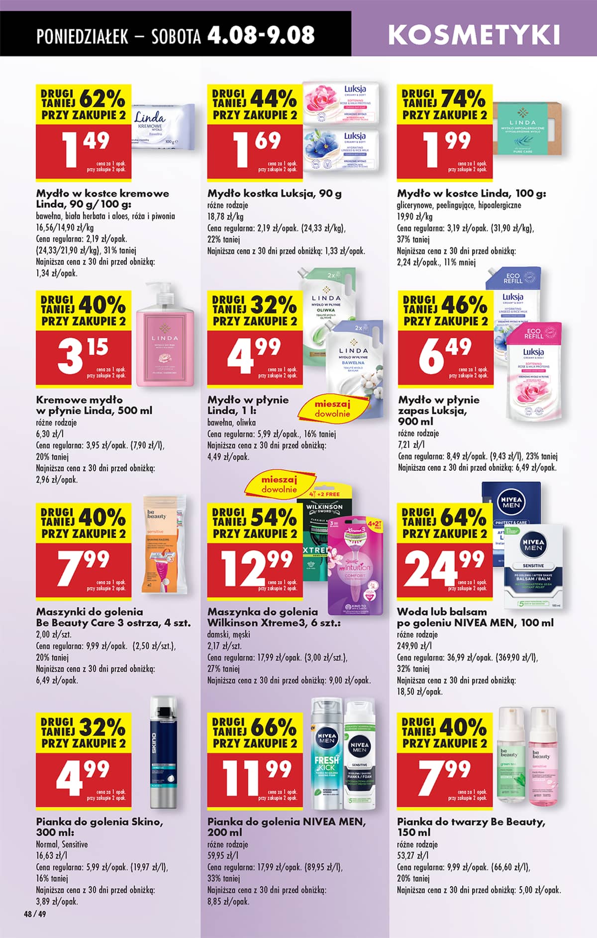 Biedronka - Biedronki niskie ceny P oferta od 04.08 68 puslapis