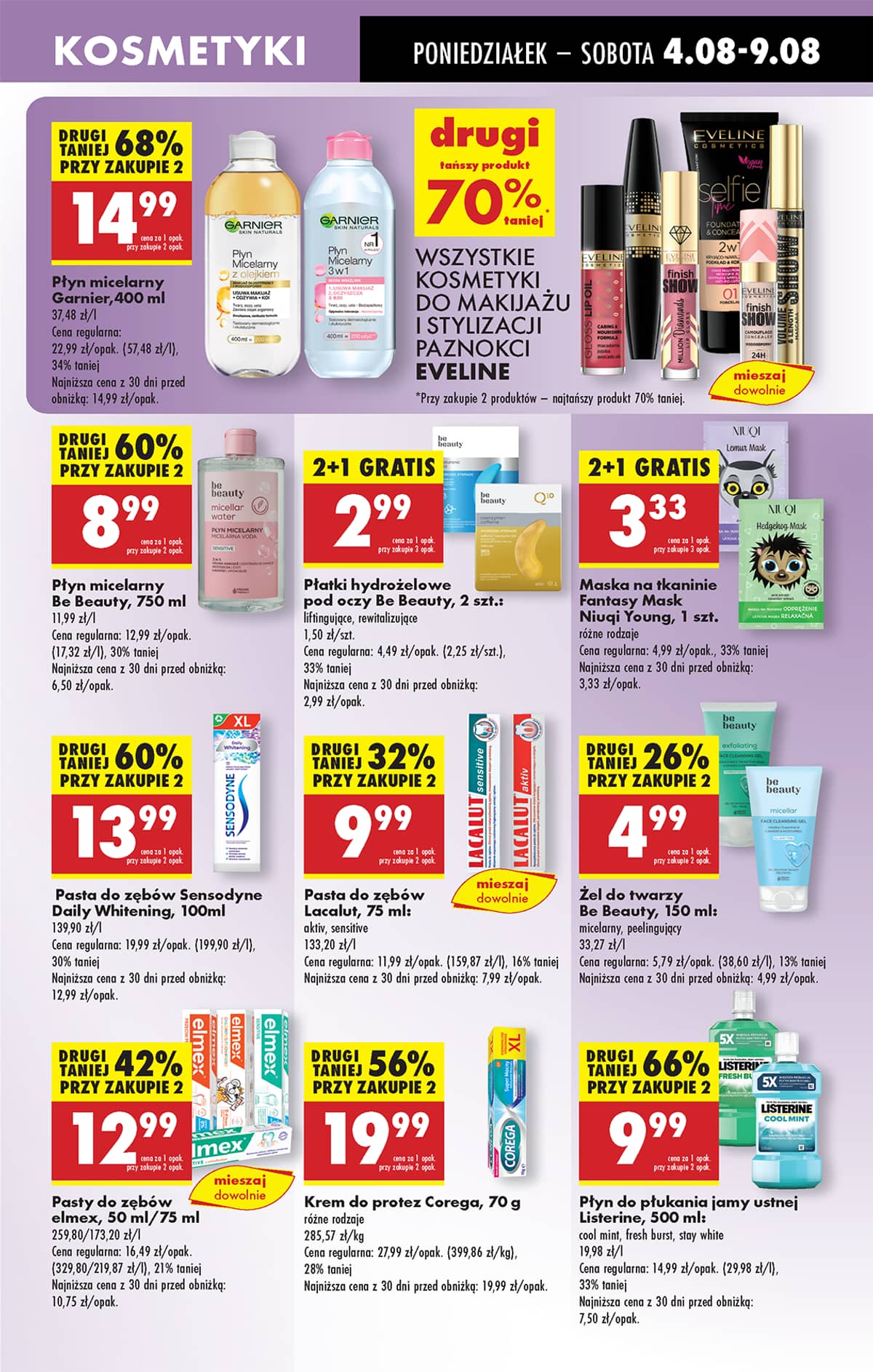 Biedronka - Biedronki niskie ceny P oferta od 04.08 69 puslapis