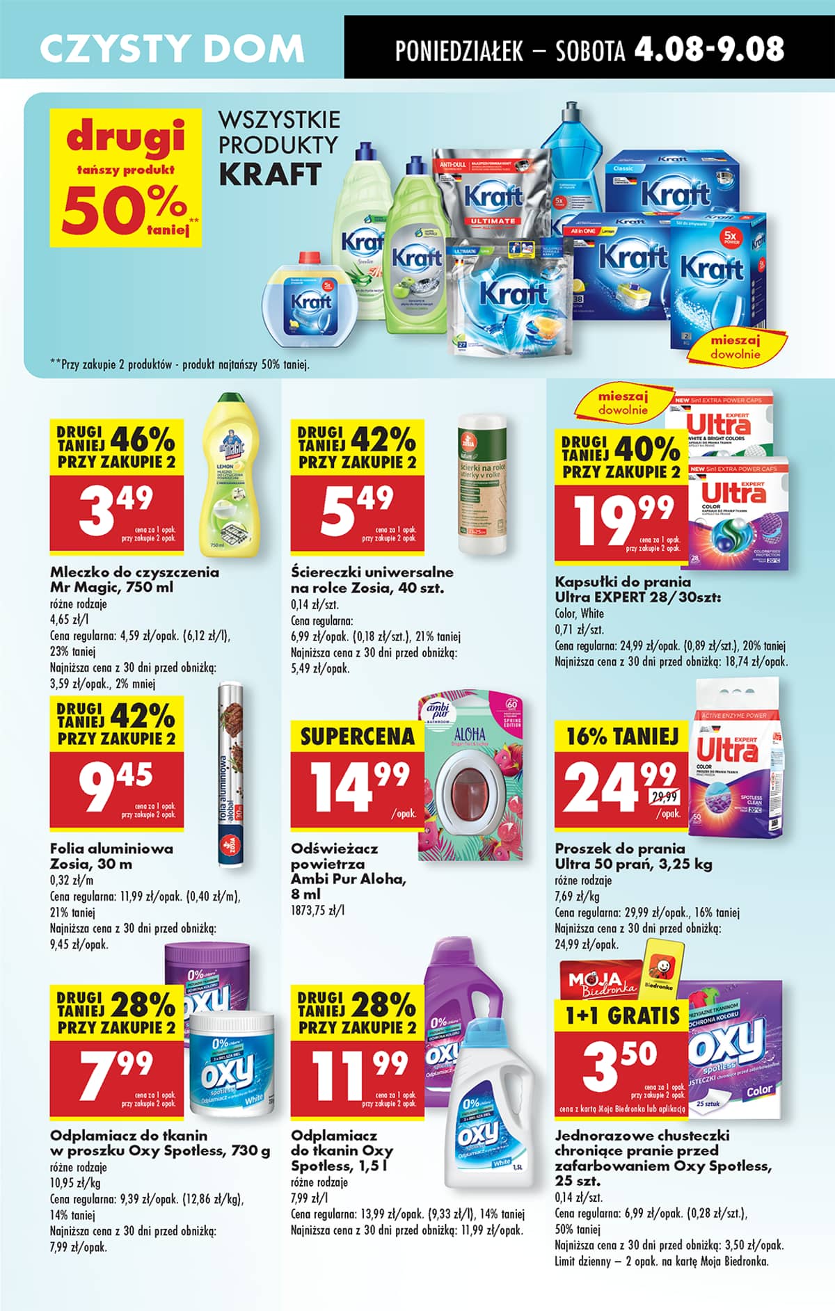 Biedronka - Biedronki niskie ceny P oferta od 04.08 75 puslapis