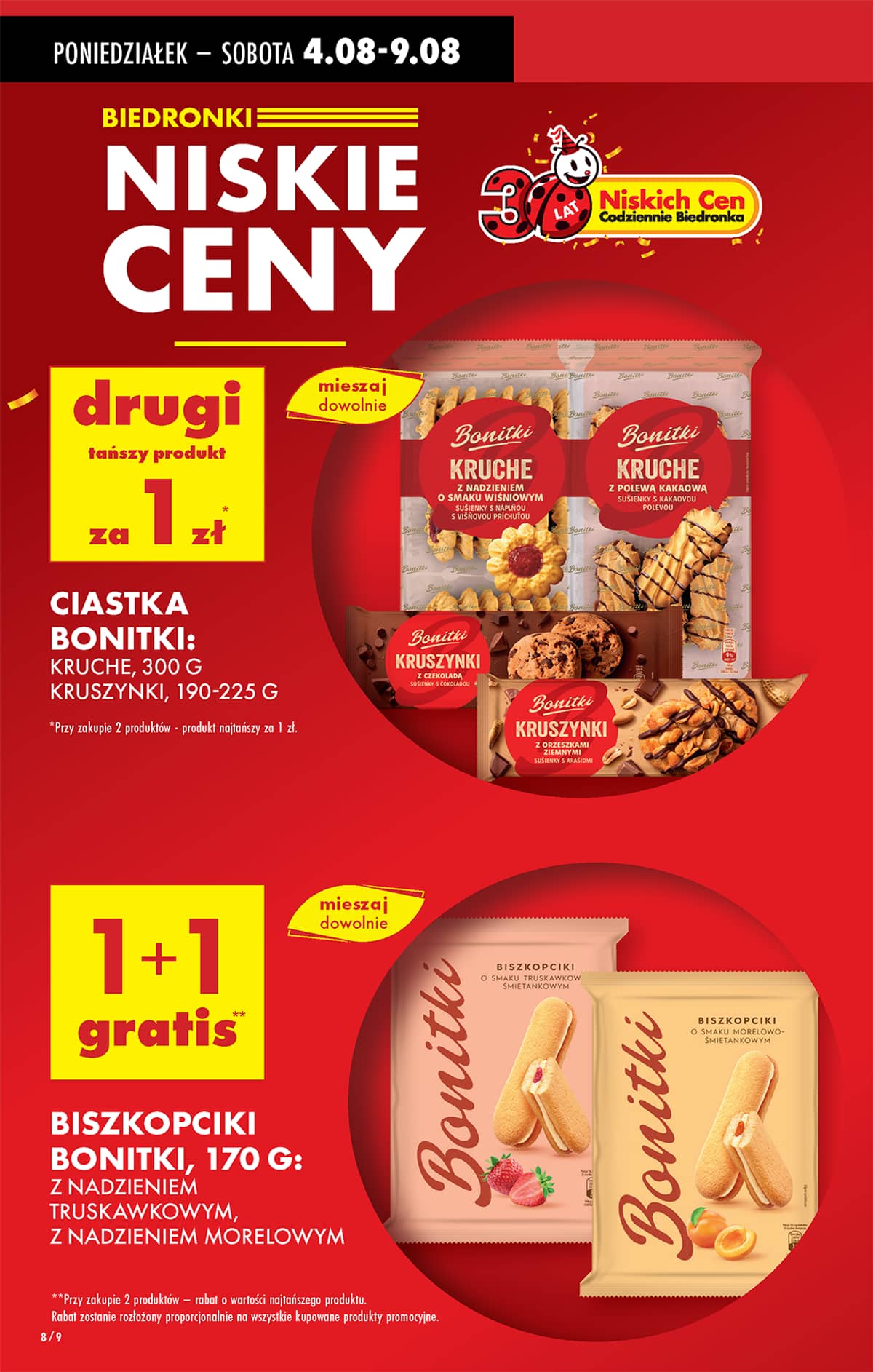 Biedronka - Biedronki niskie ceny P oferta od 04.08 8 puslapis