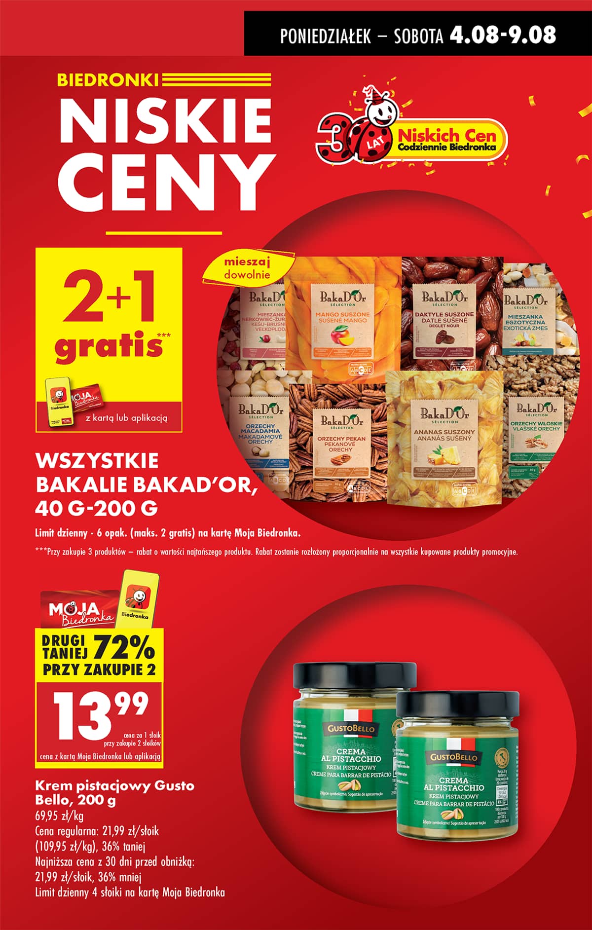 Biedronka - Biedronki niskie ceny P oferta od 04.08 9 puslapis